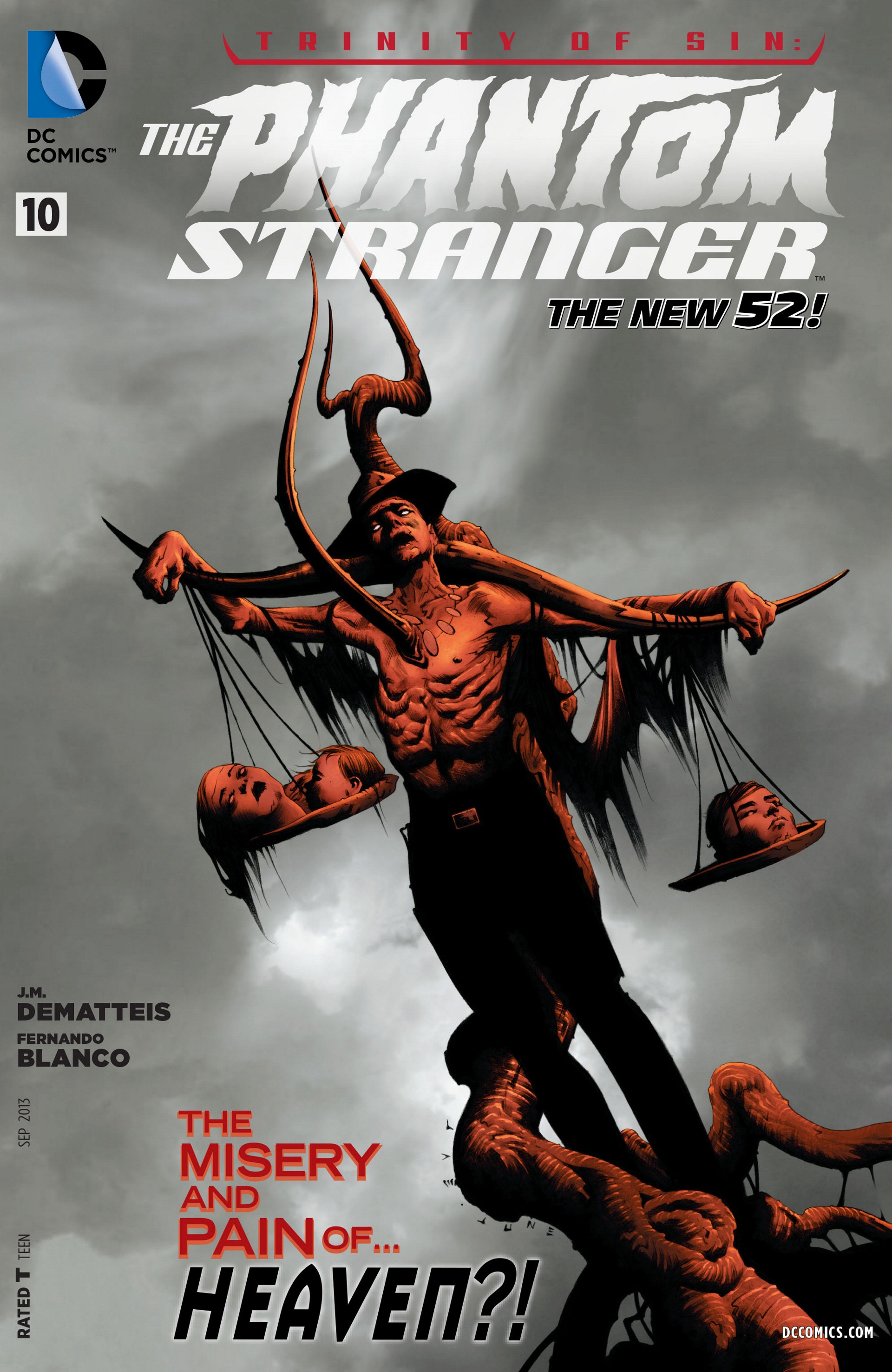 Read online Trinity of Sin: The Phantom Stranger comic -  Issue #10 - 1