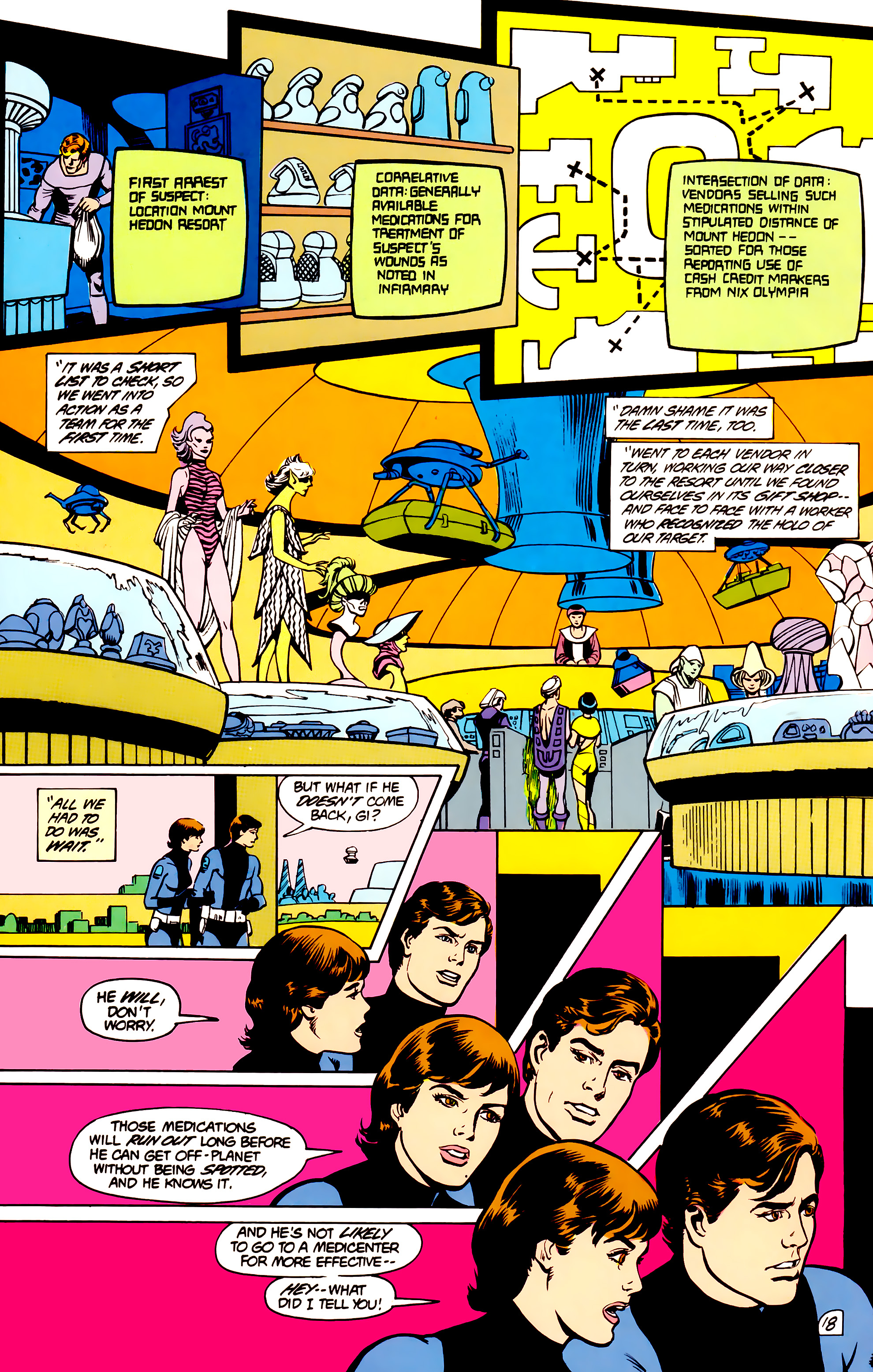Legion of Super-Heroes (1984) 39 Page 18