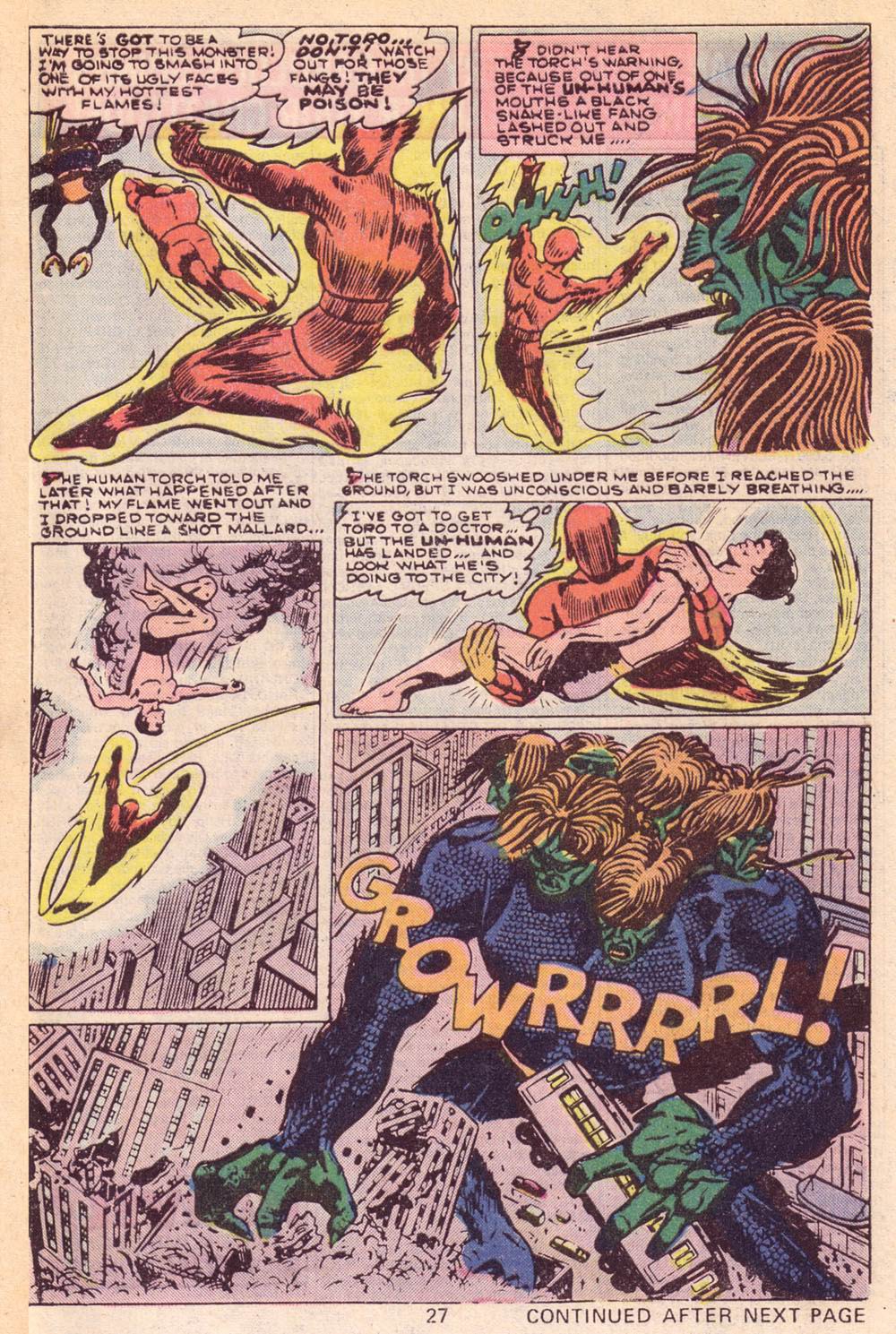 Read online The Human Torch (1974) comic -  Issue #8 - 17