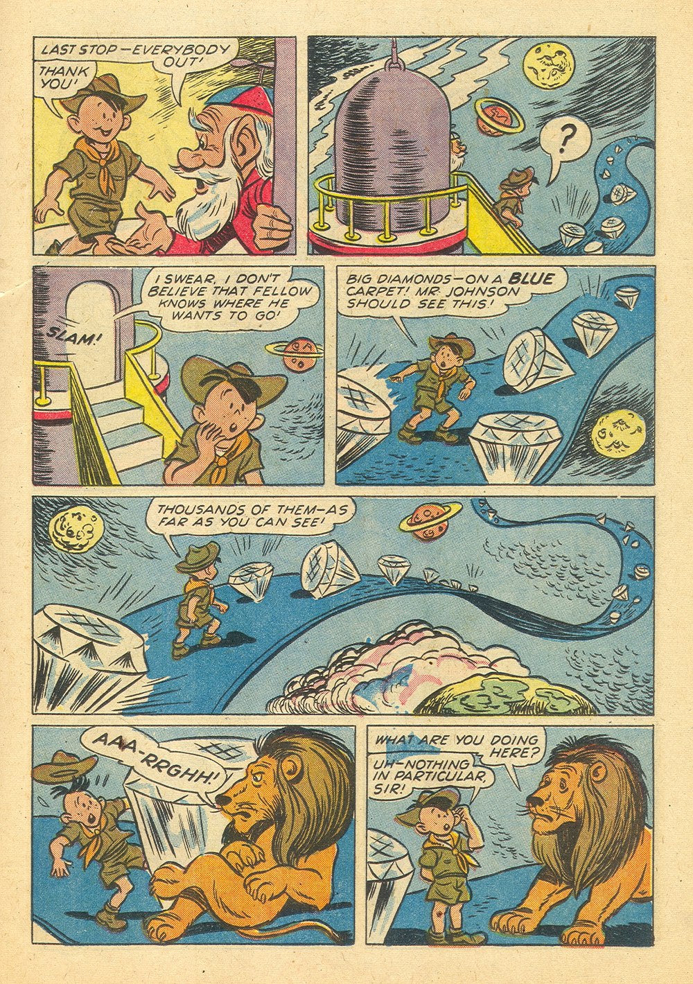 Read online Four Color Comics comic -  Issue #550 - 25