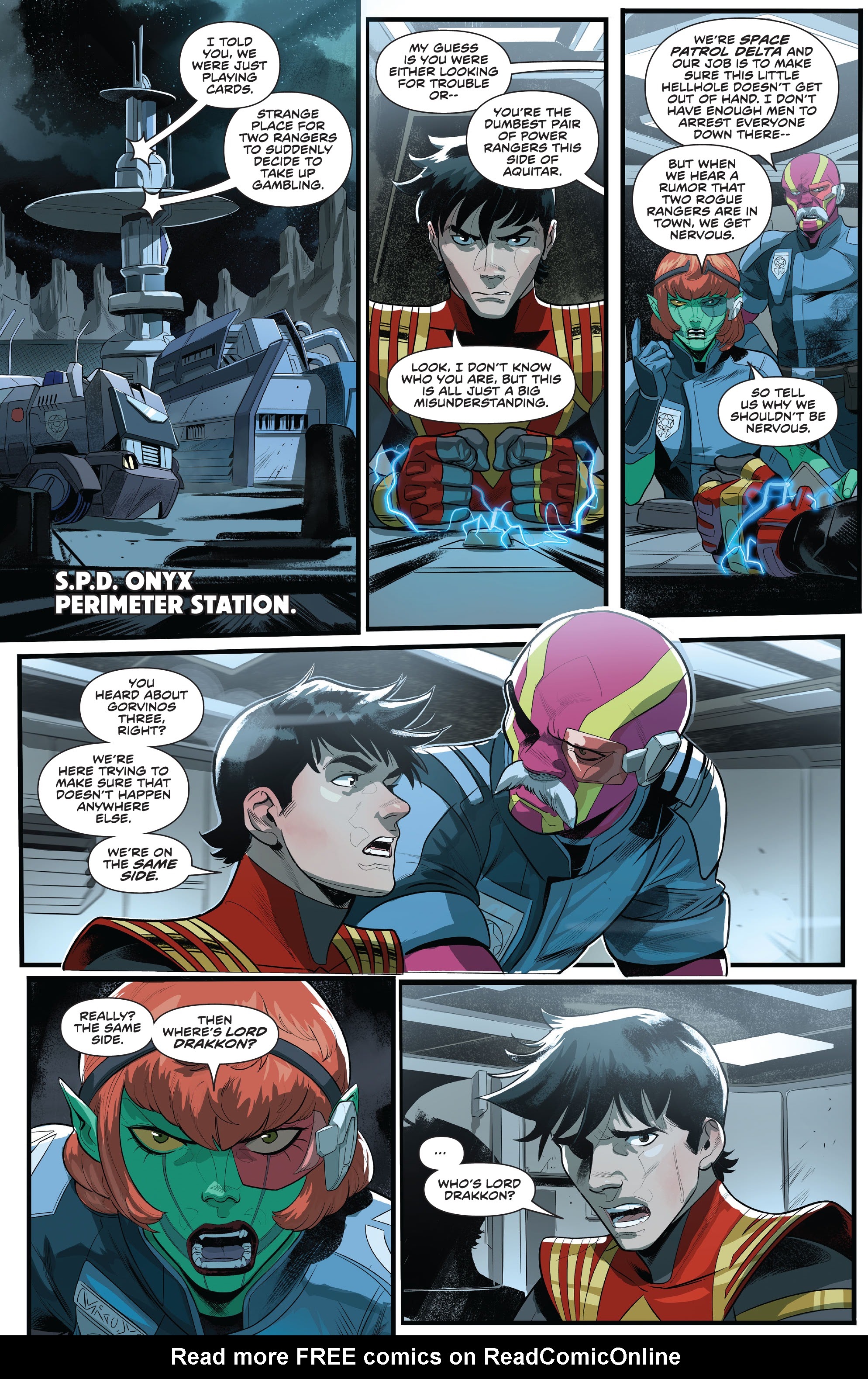 Read online Power Rangers comic -  Issue #5 - 18