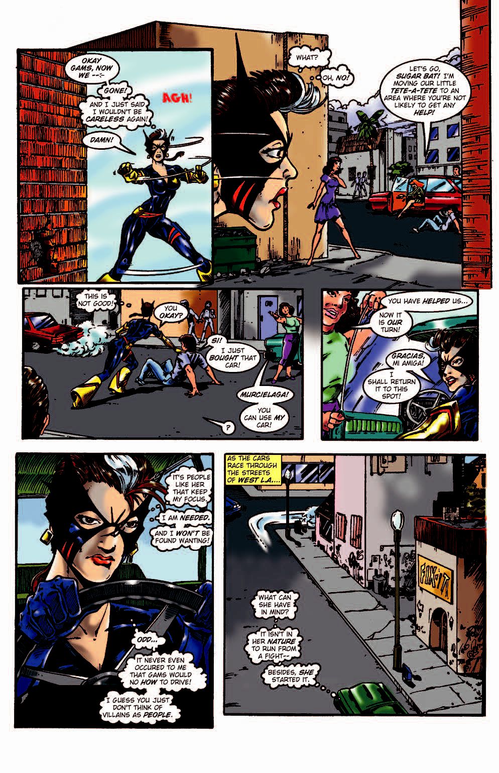 Read online Murciélaga She-Bat comic -  Issue #5 - 9