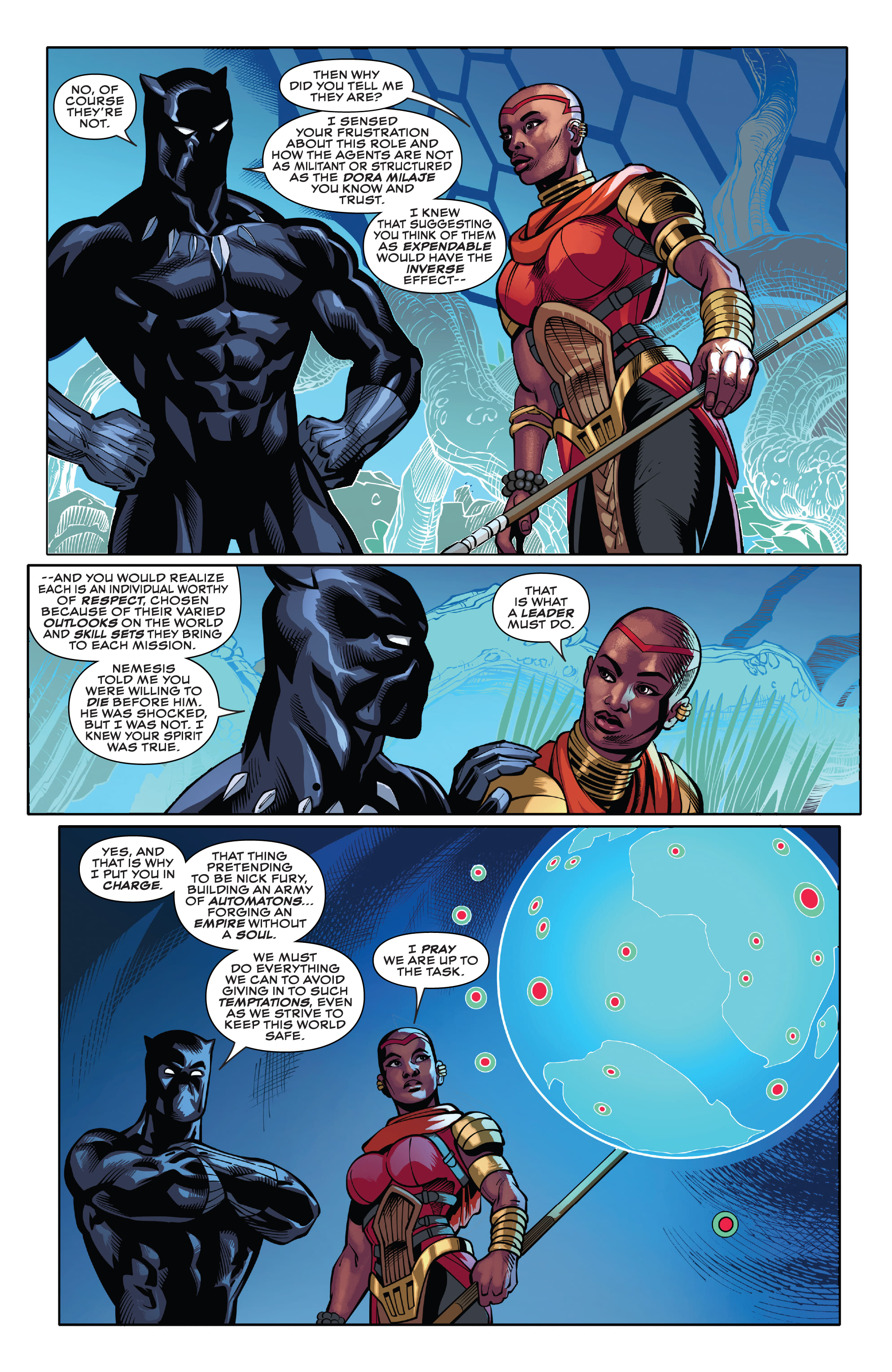 Read online Black Panther and the Agents of Wakanda comic -  Issue #6 - 21