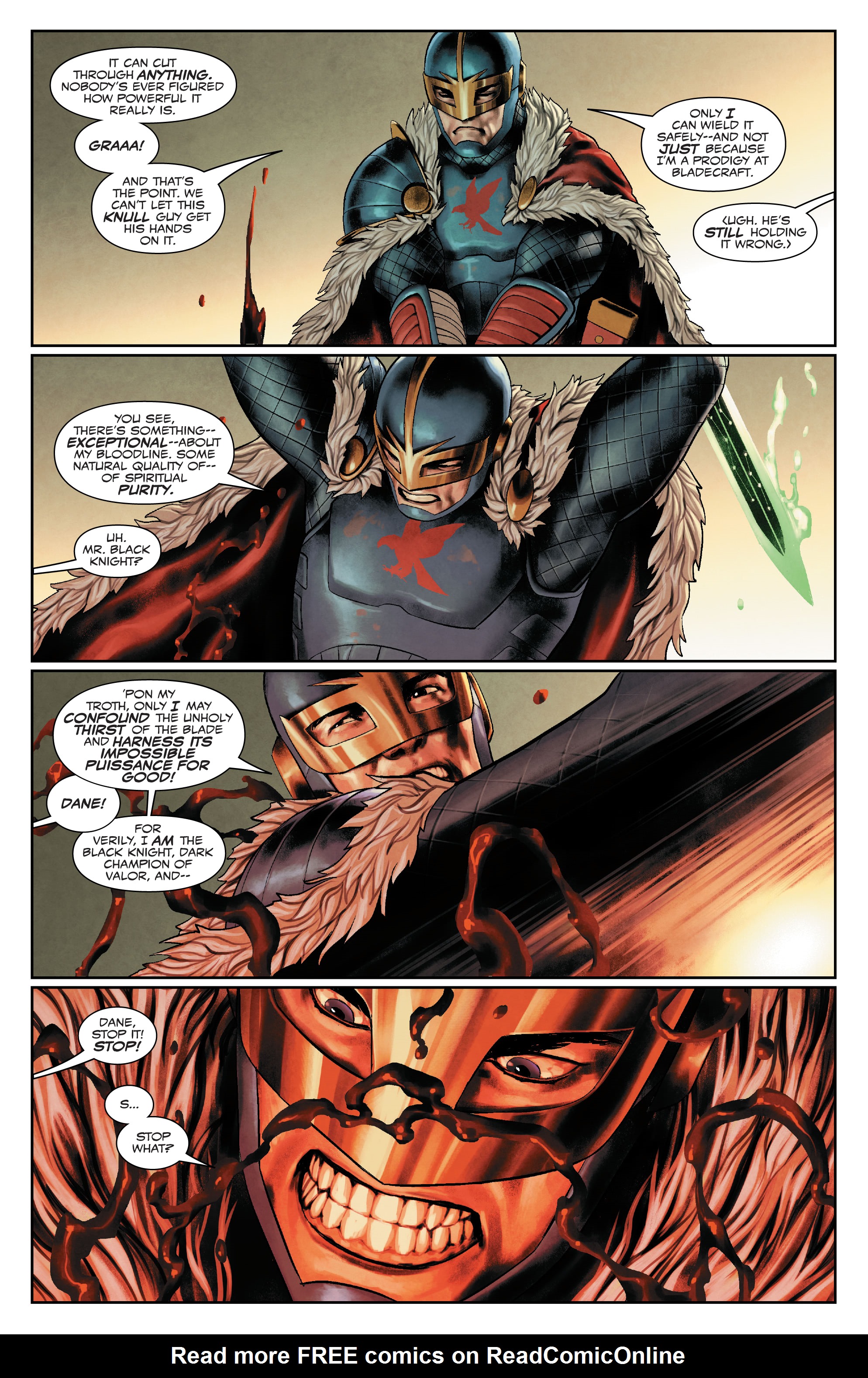 Read online King In Black One-Shots comic -  Issue # Black Knight - 18