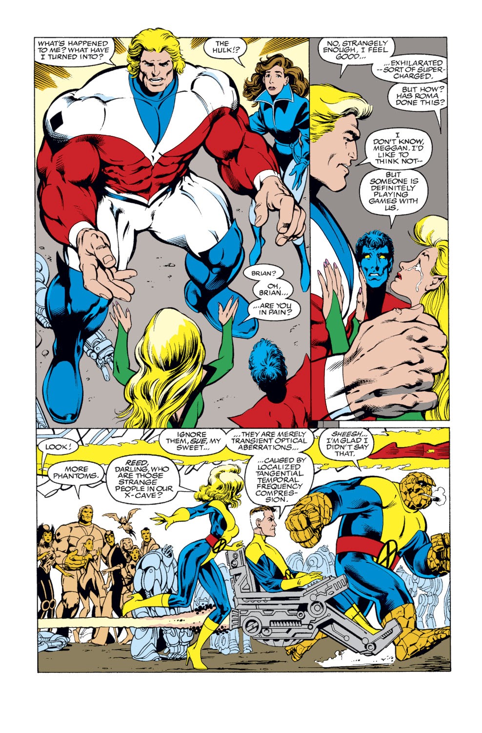 Read online Excalibur (1988) comic -  Issue #49 - 20