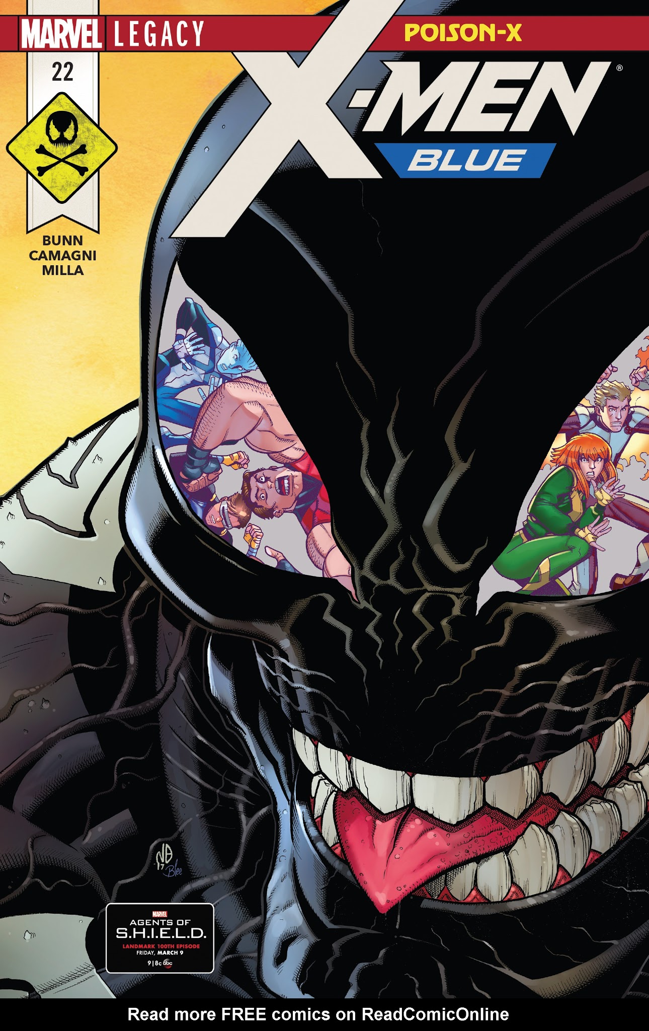 Read online X-Men: Blue comic -  Issue #22 - 1