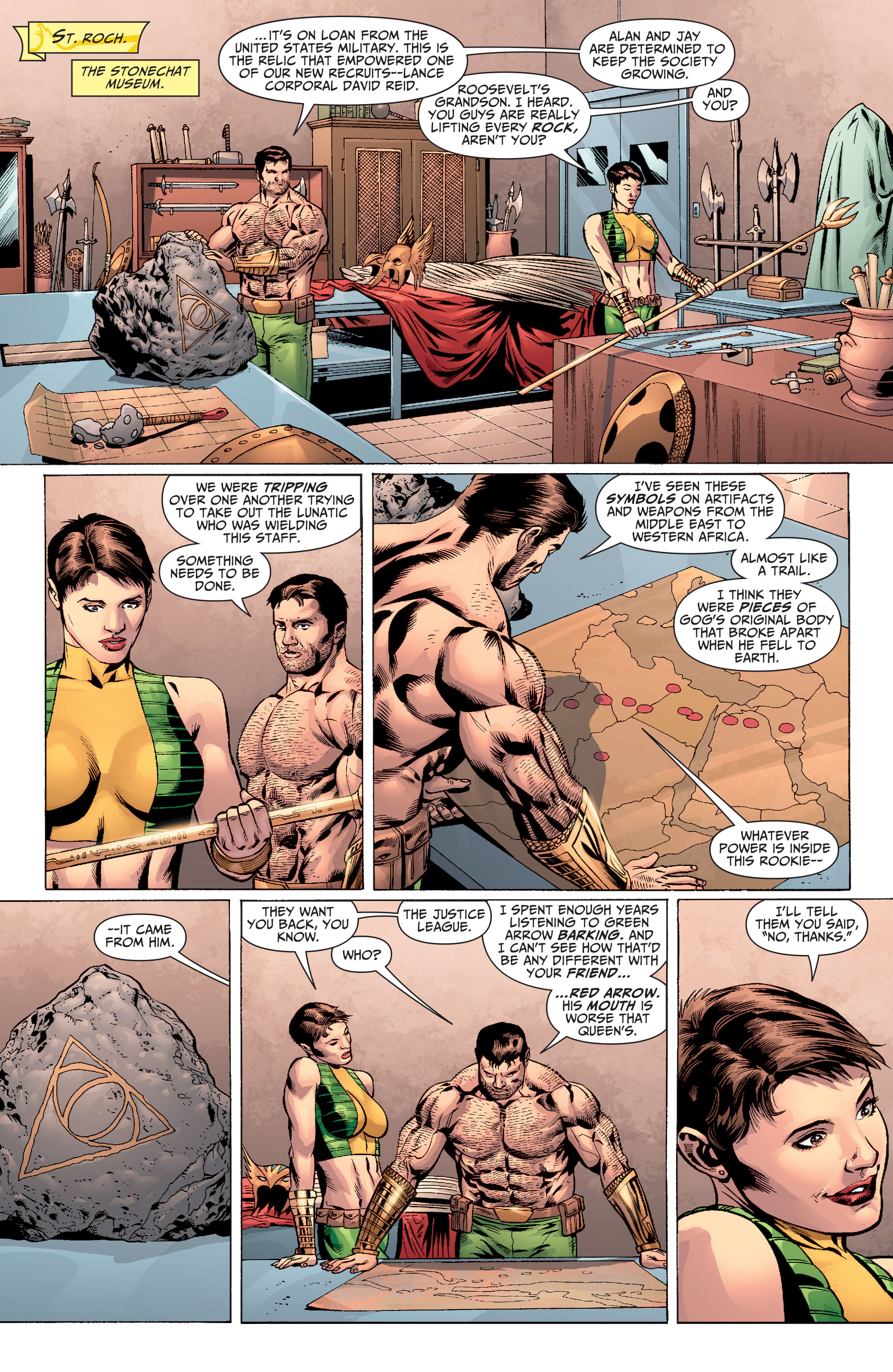 Read online Justice Society of America (2007) comic -  Issue #17 - 14