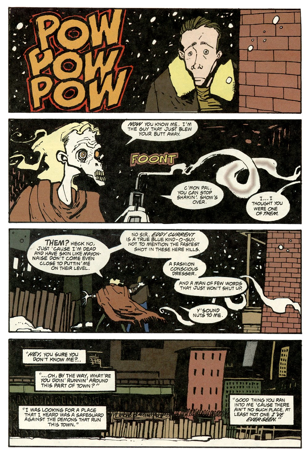 Read online Ted McKeever's Metropol AD comic -  Issue #1 - 16