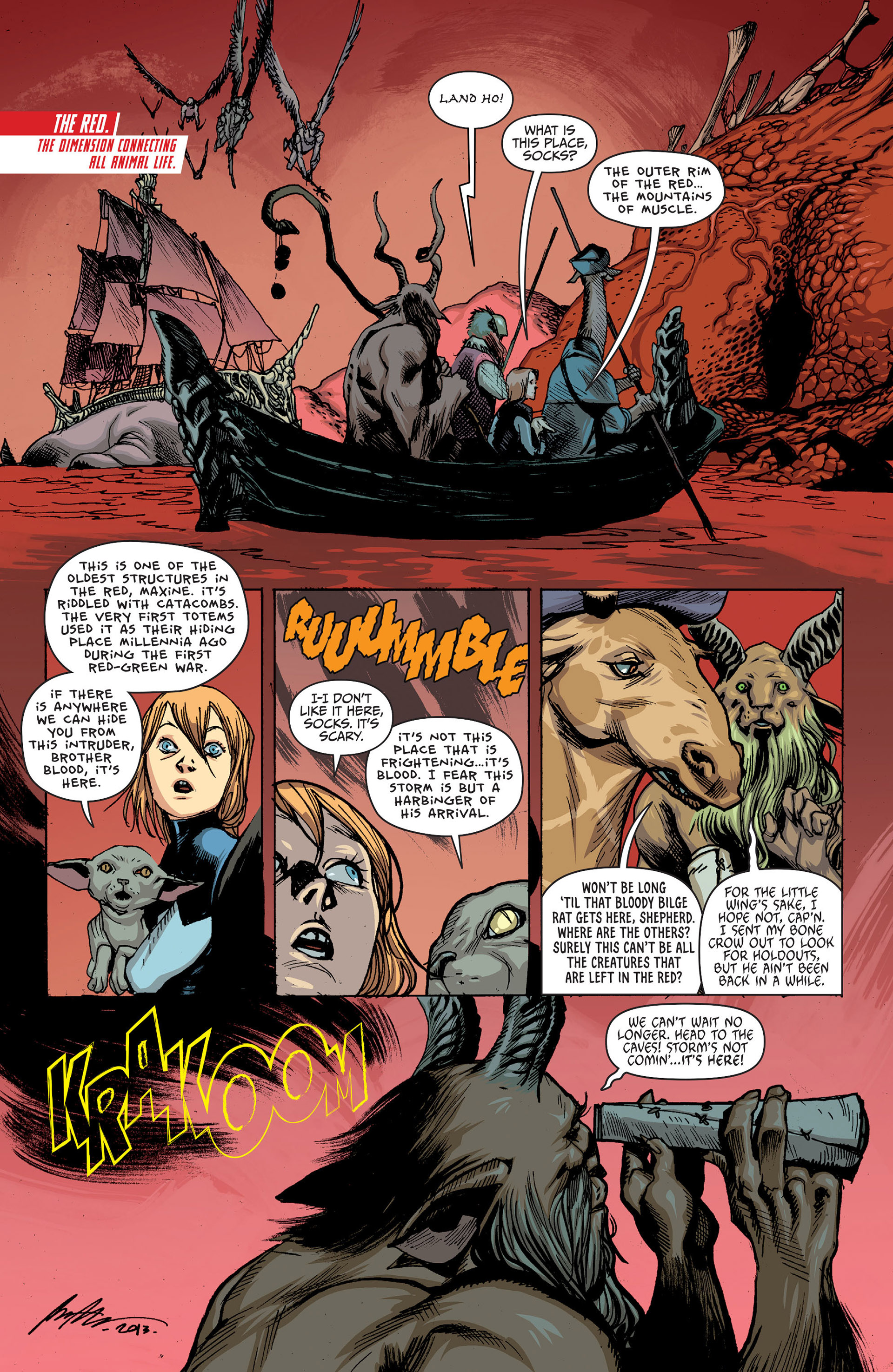 Read online Animal Man (2011) comic -  Issue #25 - 4