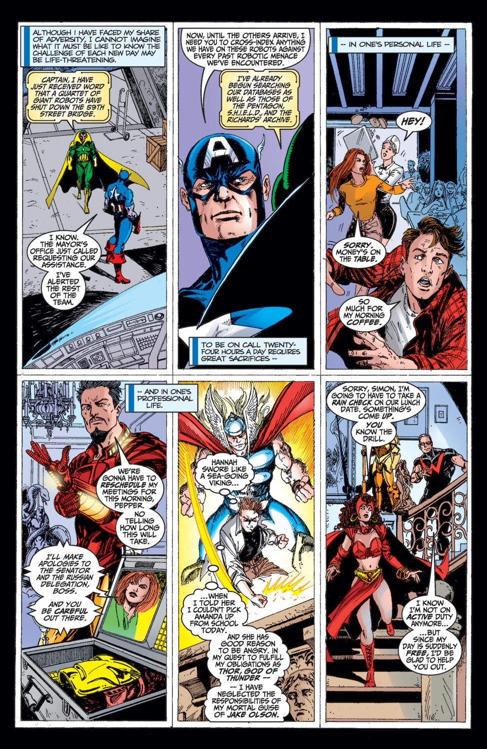 Read online Avengers 1999 comic -  Issue # Full - 20