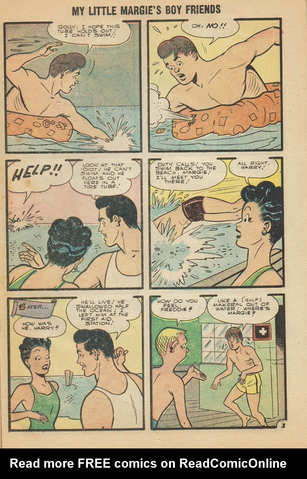 Read online My Little Margie's Boy Friends comic -  Issue #3 - 17