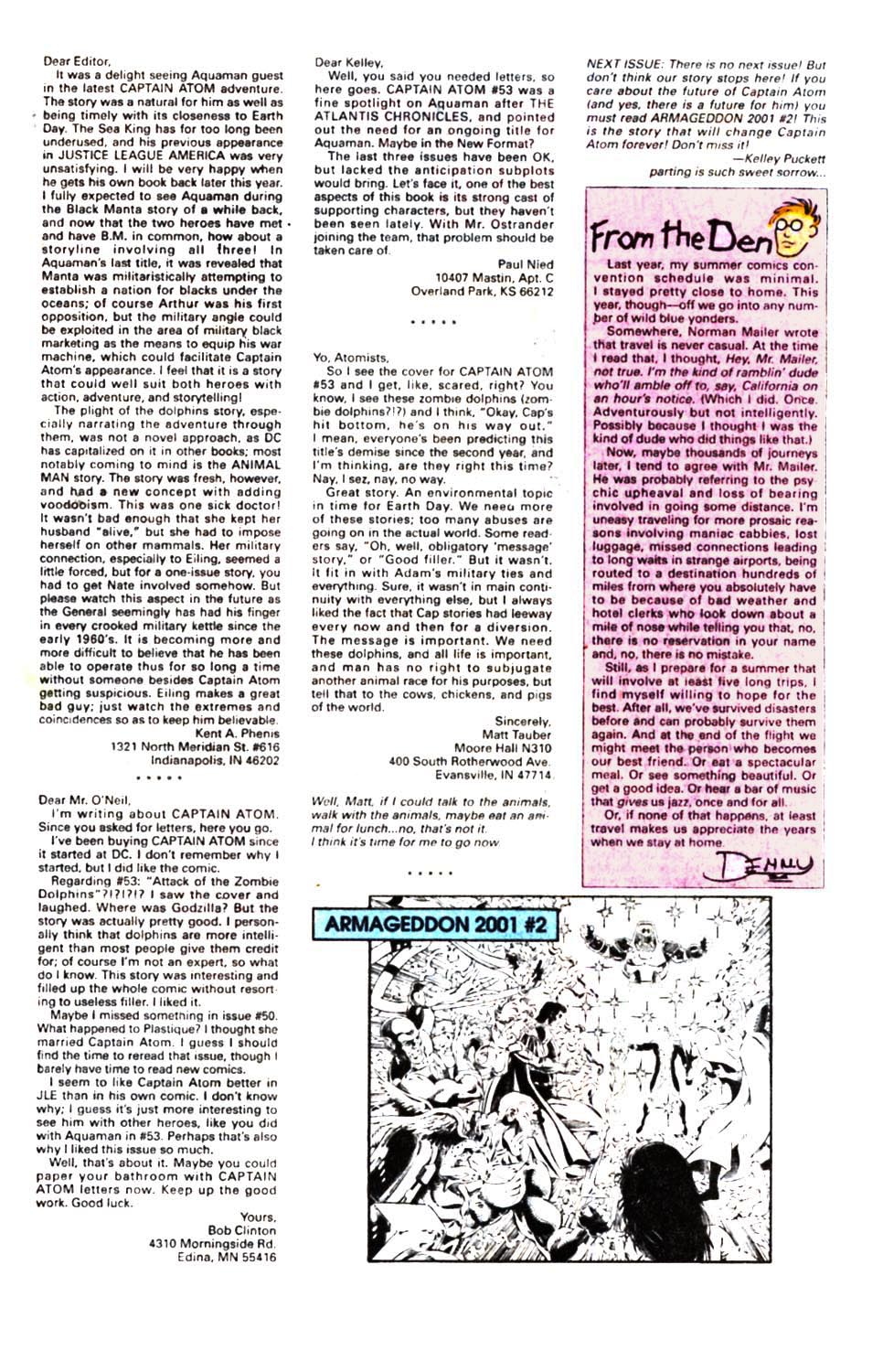 Read online Captain Atom (1987) comic -  Issue #57 - 24