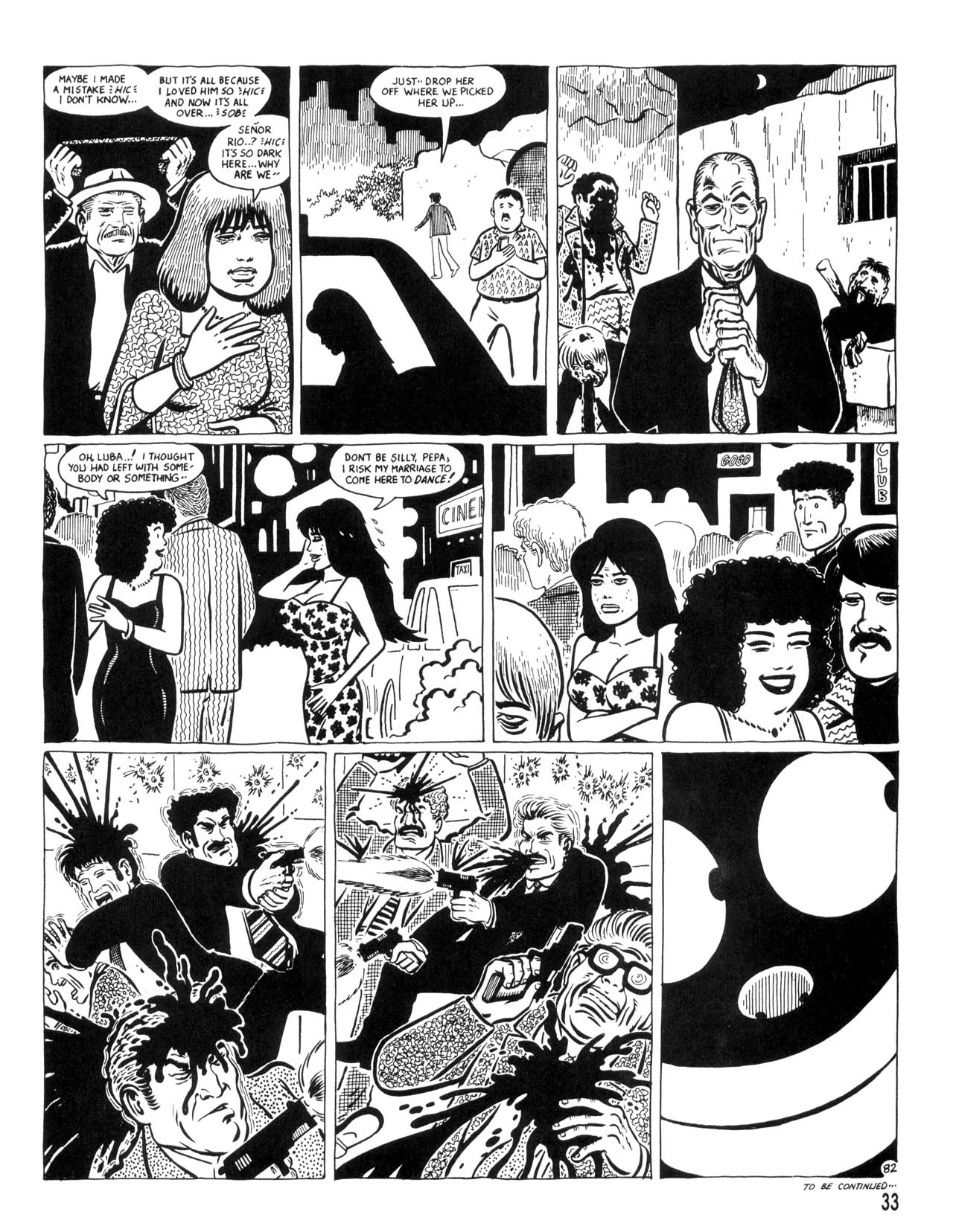 Read online Love and Rockets (1982) comic -  Issue #35 - 35