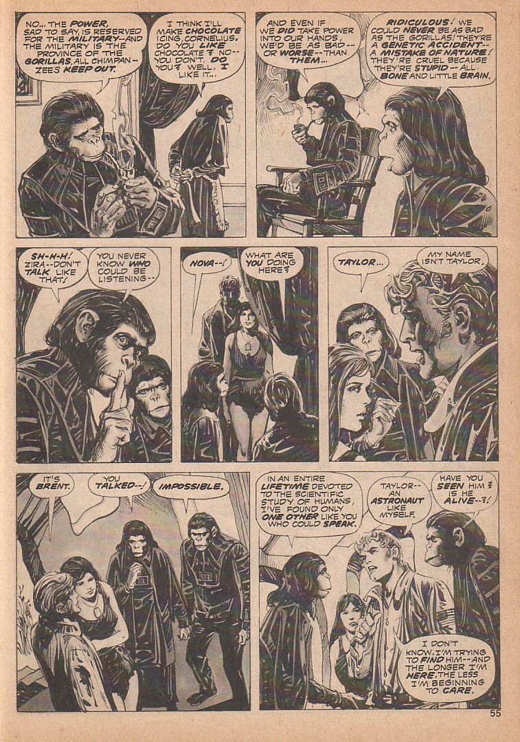 Read online Planet of the Apes comic -  Issue #7 - 55