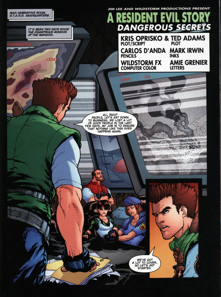 Read online Resident Evil (1998) comic -  Issue #1 - 20