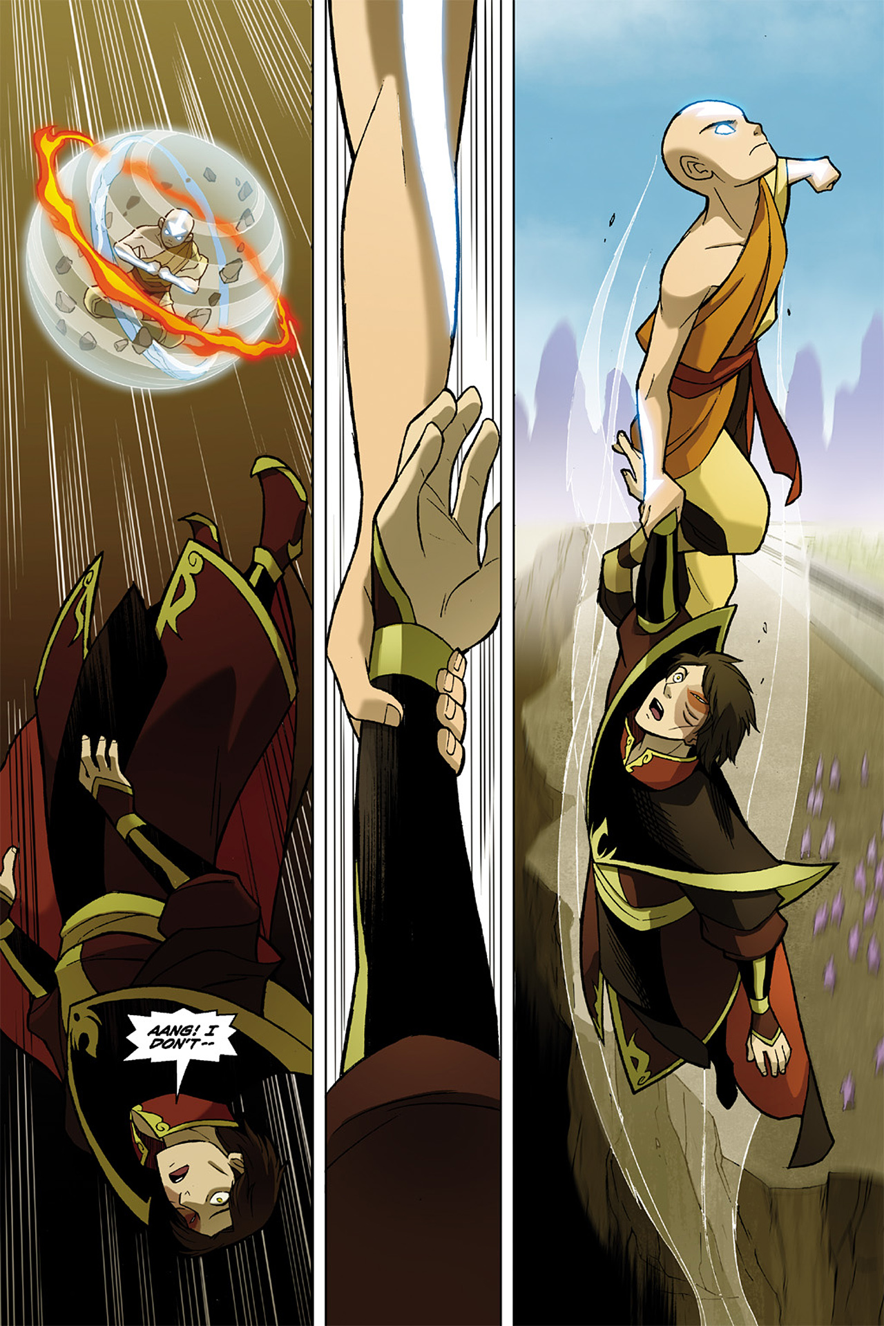 Read online Nickelodeon Avatar: The Last Airbender - The Promise comic -  Issue # Part 3 - 62