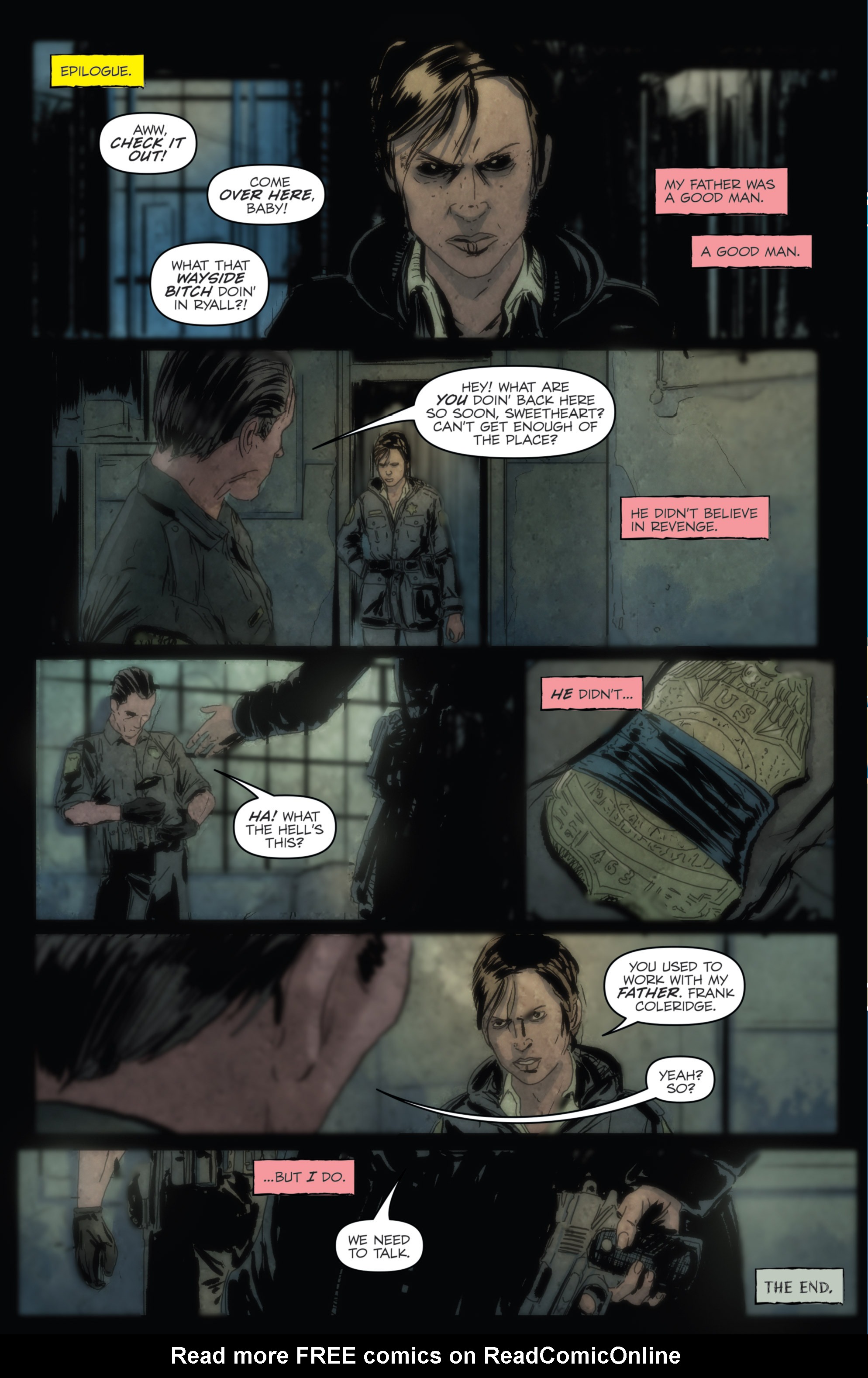 Read online Silent Hill Downpour: Anne's Story comic -  Issue #4 - 22