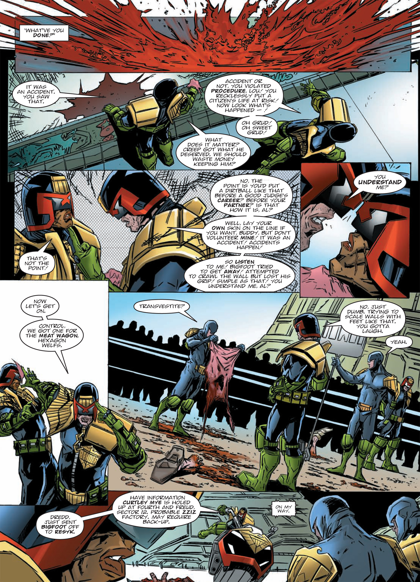 Read online Judge Dredd: Day of Chaos: Fallout comic -  Issue # TPB (Part 3) - 21