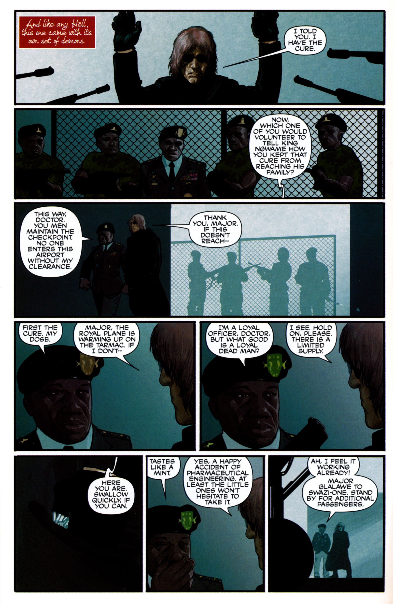 Read online Days Missing comic -  Issue #1 - 12