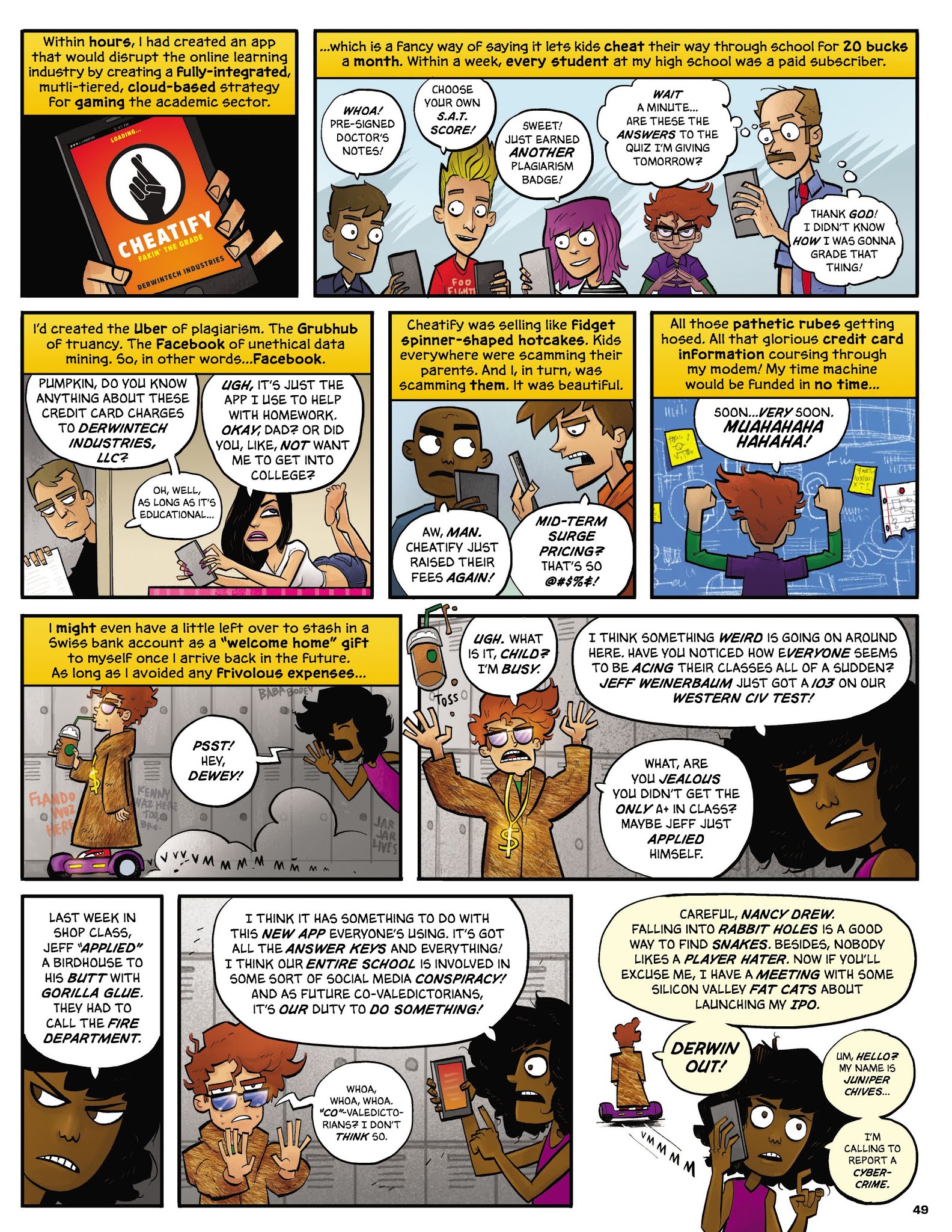 Read online MAD comic -  Issue #547 - 51