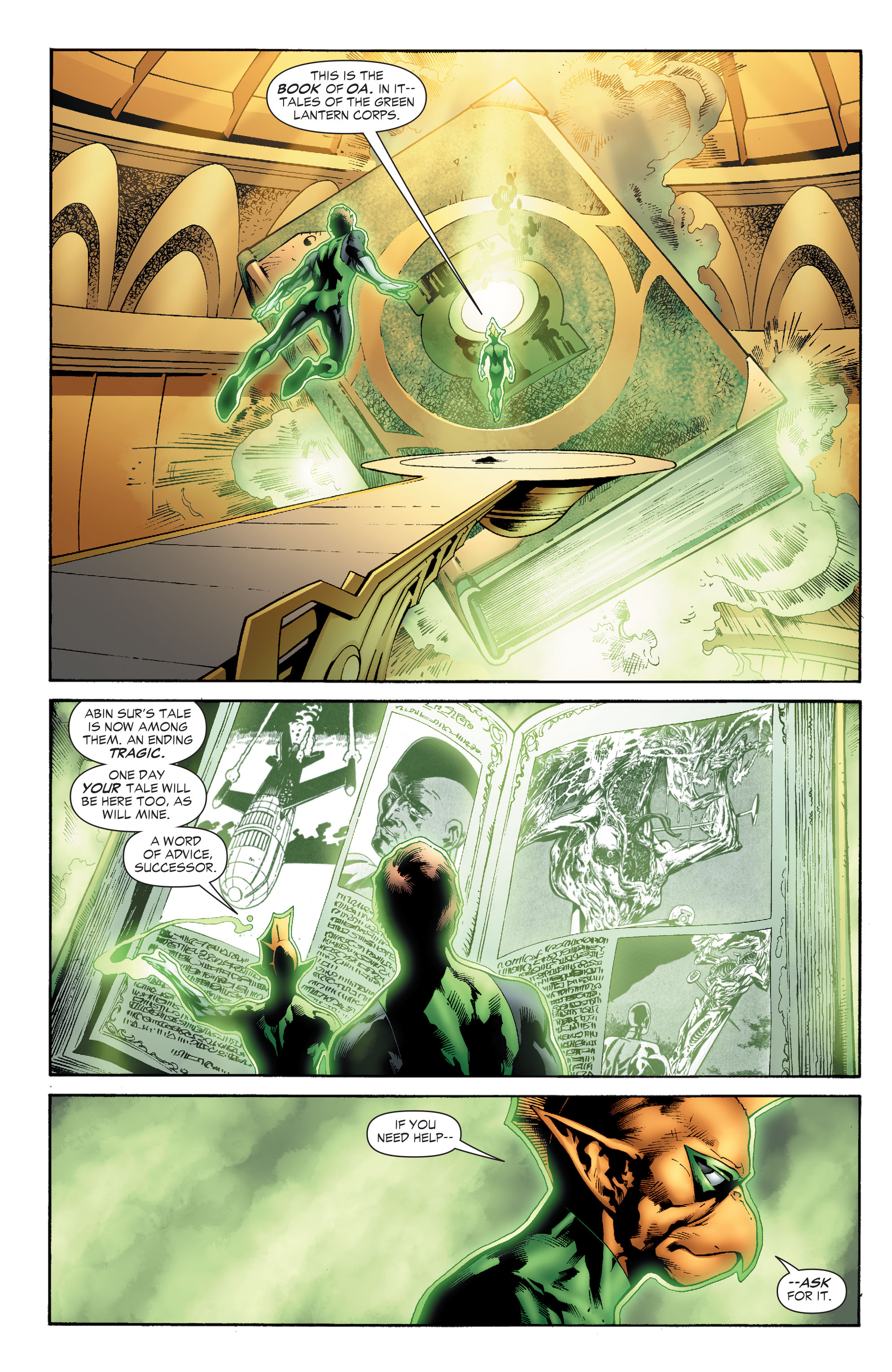Read online Green Lantern by Geoff Johns comic -  Issue # TPB 4 (Part 2) - 35