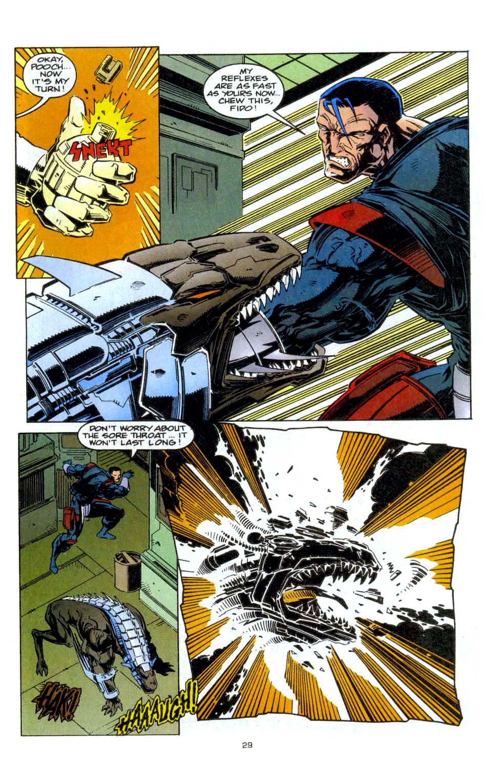 Read online Punisher 2099 comic -  Issue #25 - 21