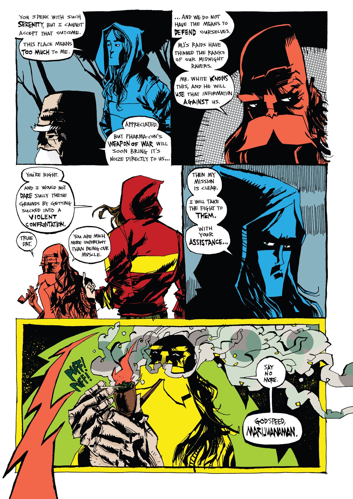 Read online Marijuanaman comic -  Issue # Full - 35