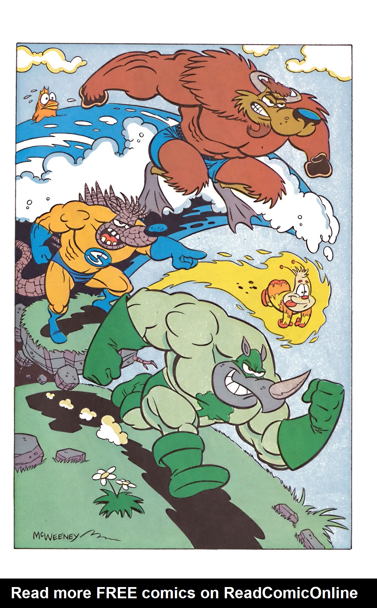 Read online Teenage Mutant Ninja Turtles Meet The Conservation Corps comic -  Issue # Full - 61