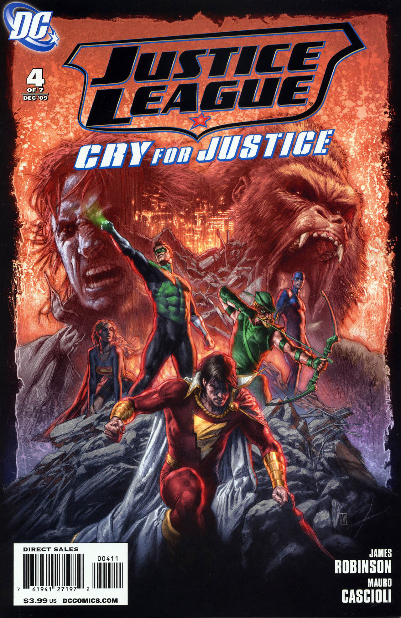 Read online Justice League: Cry for Justice comic -  Issue #4 - 1