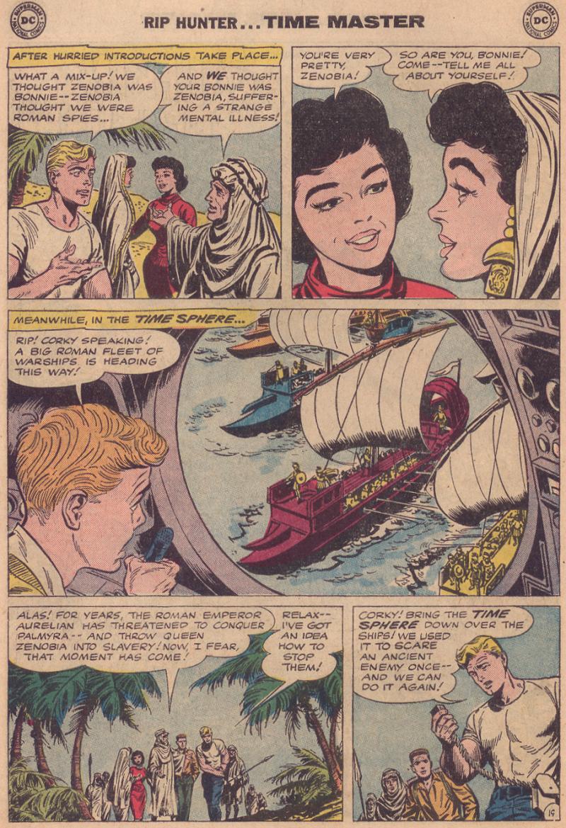 Read online Rip Hunter...Time Master comic -  Issue #10 - 23