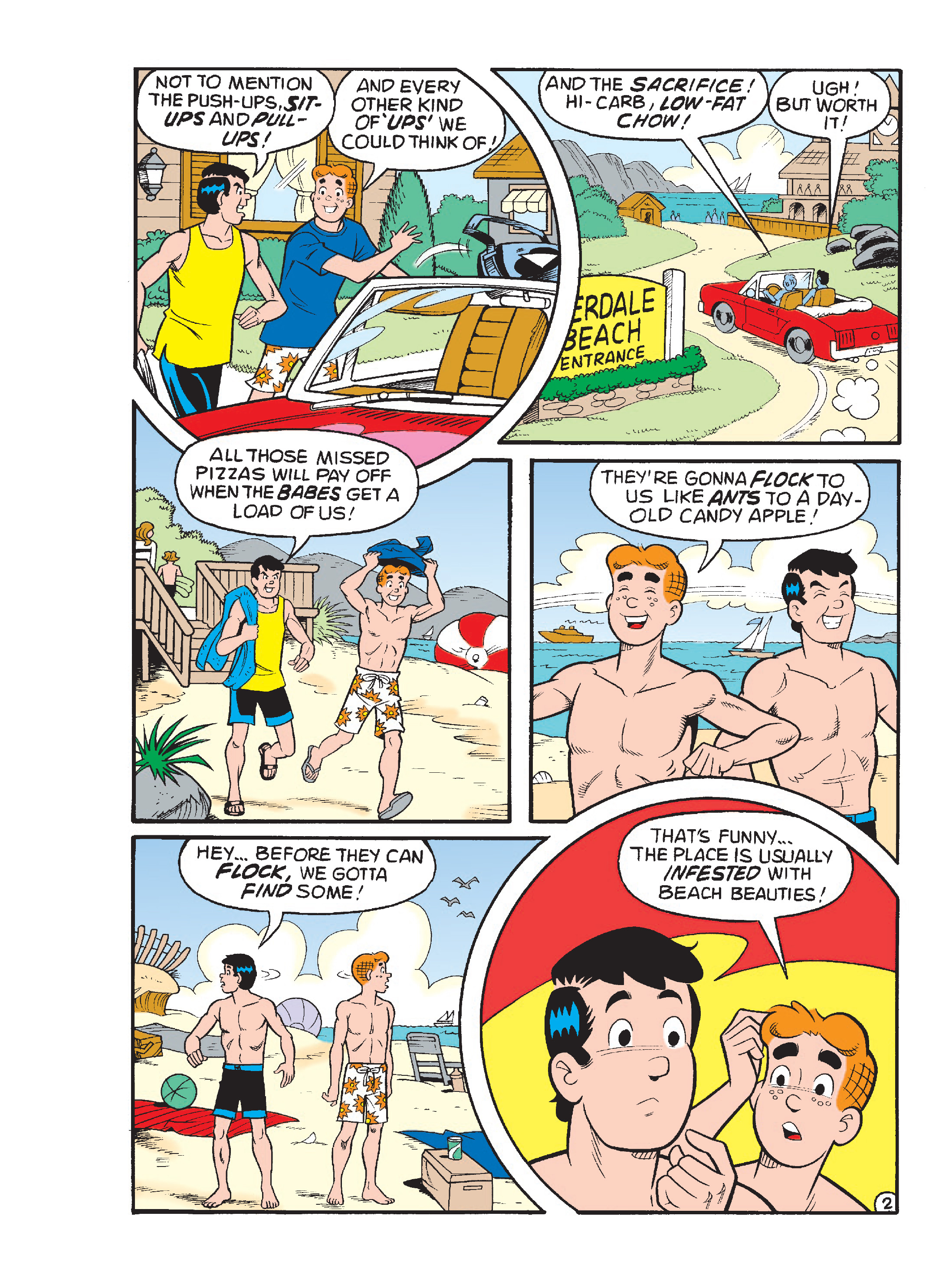 Read online Jughead and Archie Double Digest comic -  Issue #21 - 196