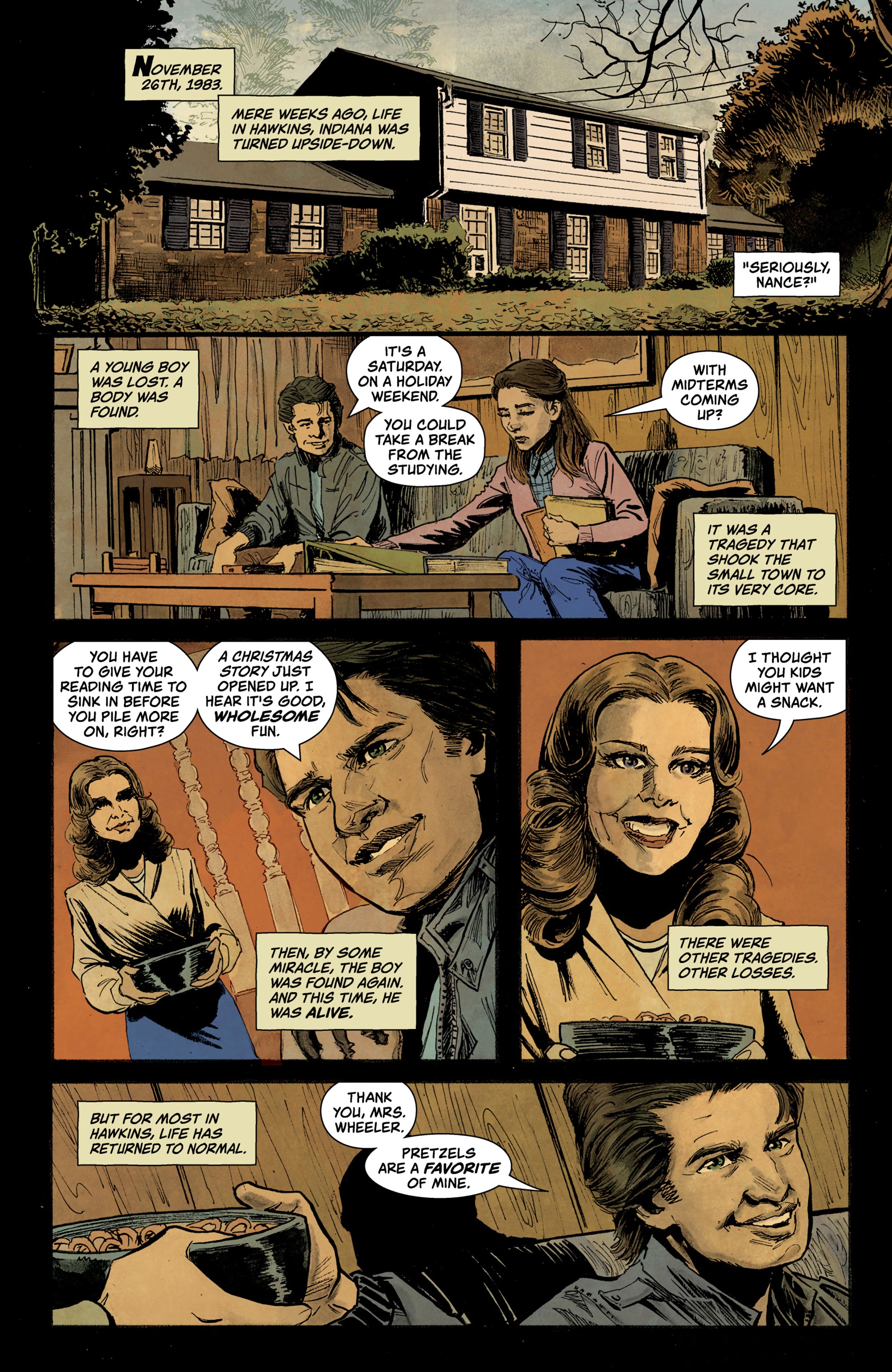 Read online Stranger Things: Into the Fire comic -  Issue # _TPB - 96