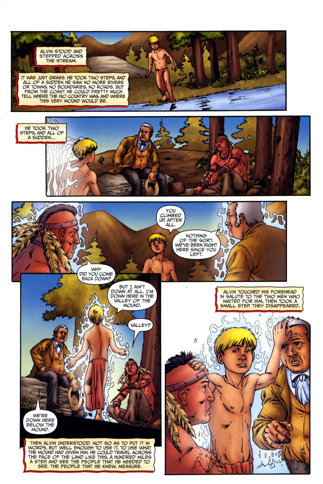 Read online Red Prophet: The Tales of Alvin Maker comic -  Issue #10 - 9