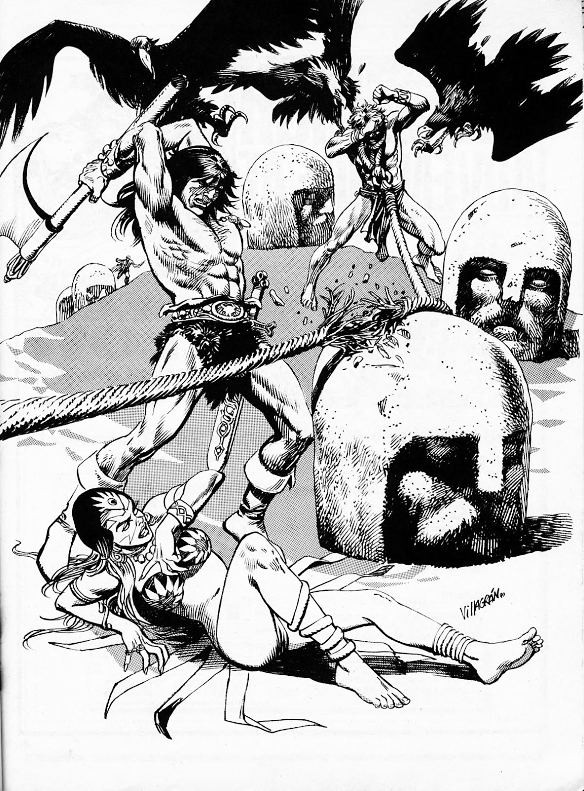The Savage Sword Of Conan issue 186 - Page 58