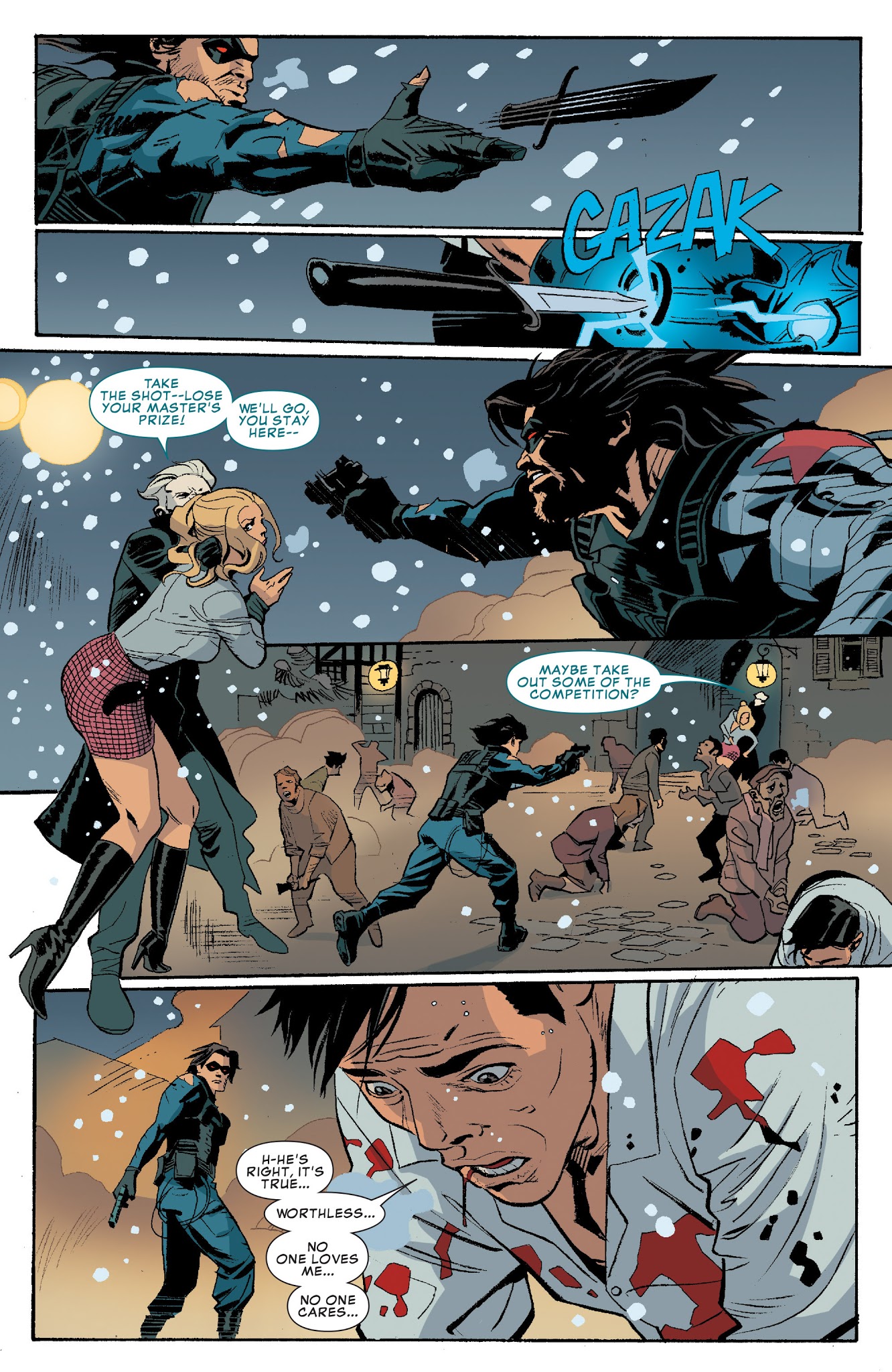 Read online Winter Soldier: The Bitter March comic -  Issue #4 - 14