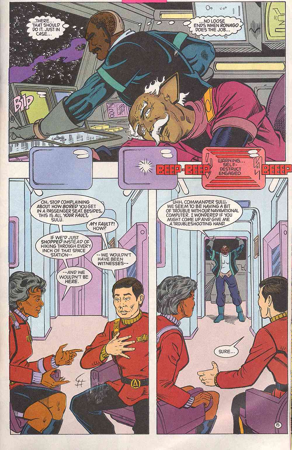 Read online Star Trek (1989) comic -  Issue #31 - 15