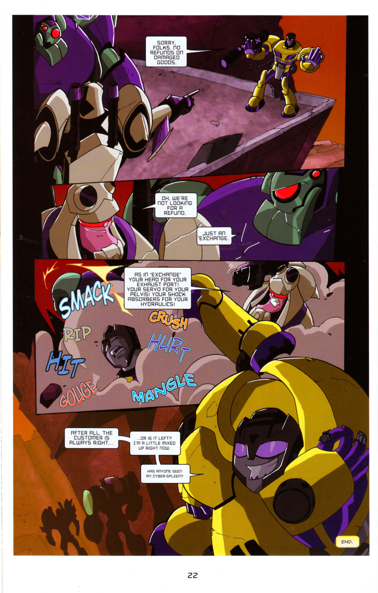 Read online Transformers Animated: The Arrival comic -  Issue #5 - 26