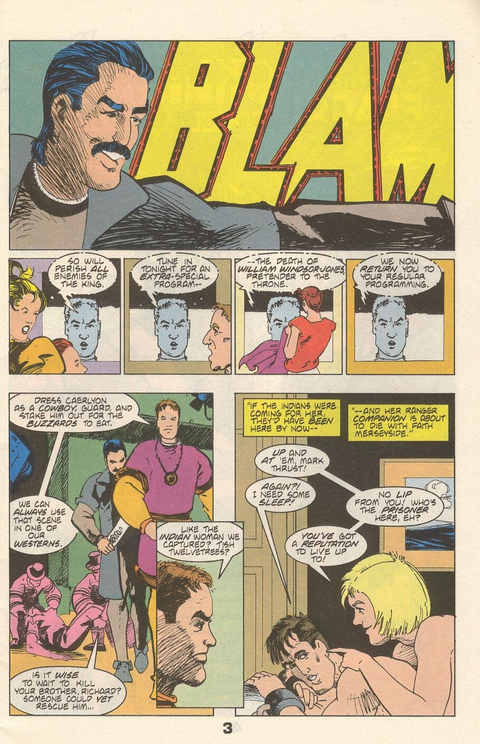 Read online American Flagg! comic -  Issue #37 - 5