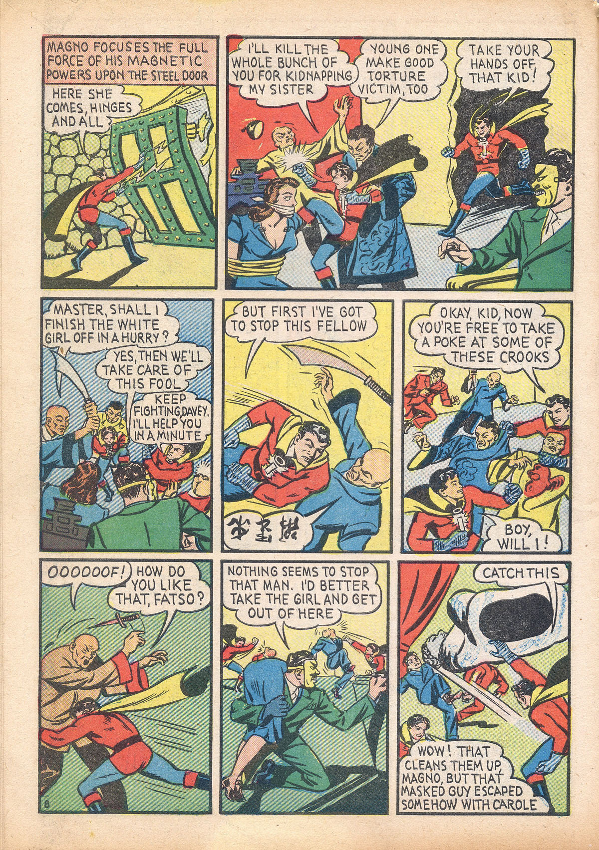 Read online Super-Mystery Comics comic -  Issue #4 - 10