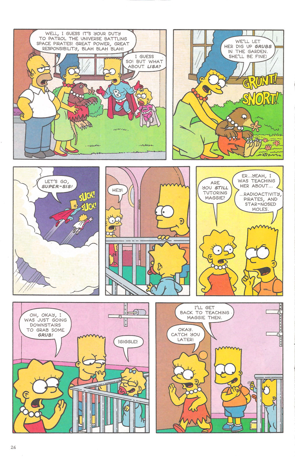 Read online Simpsons Comics comic -  Issue #111 - 27