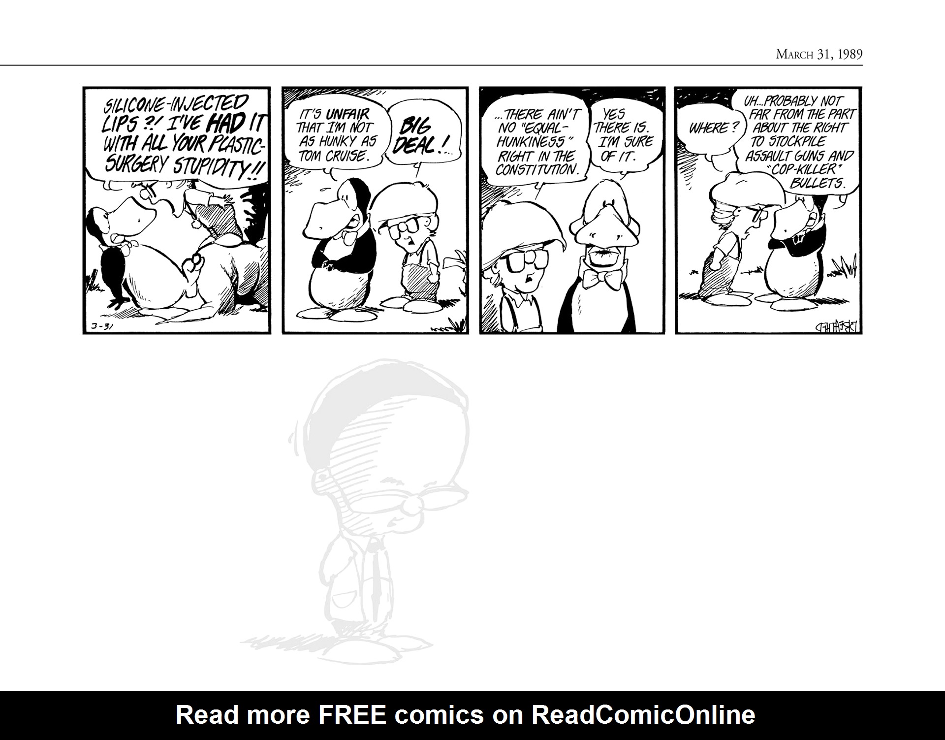 Read online The Bloom County Digital Library comic -  Issue # TPB 9 (Part 1) - 98