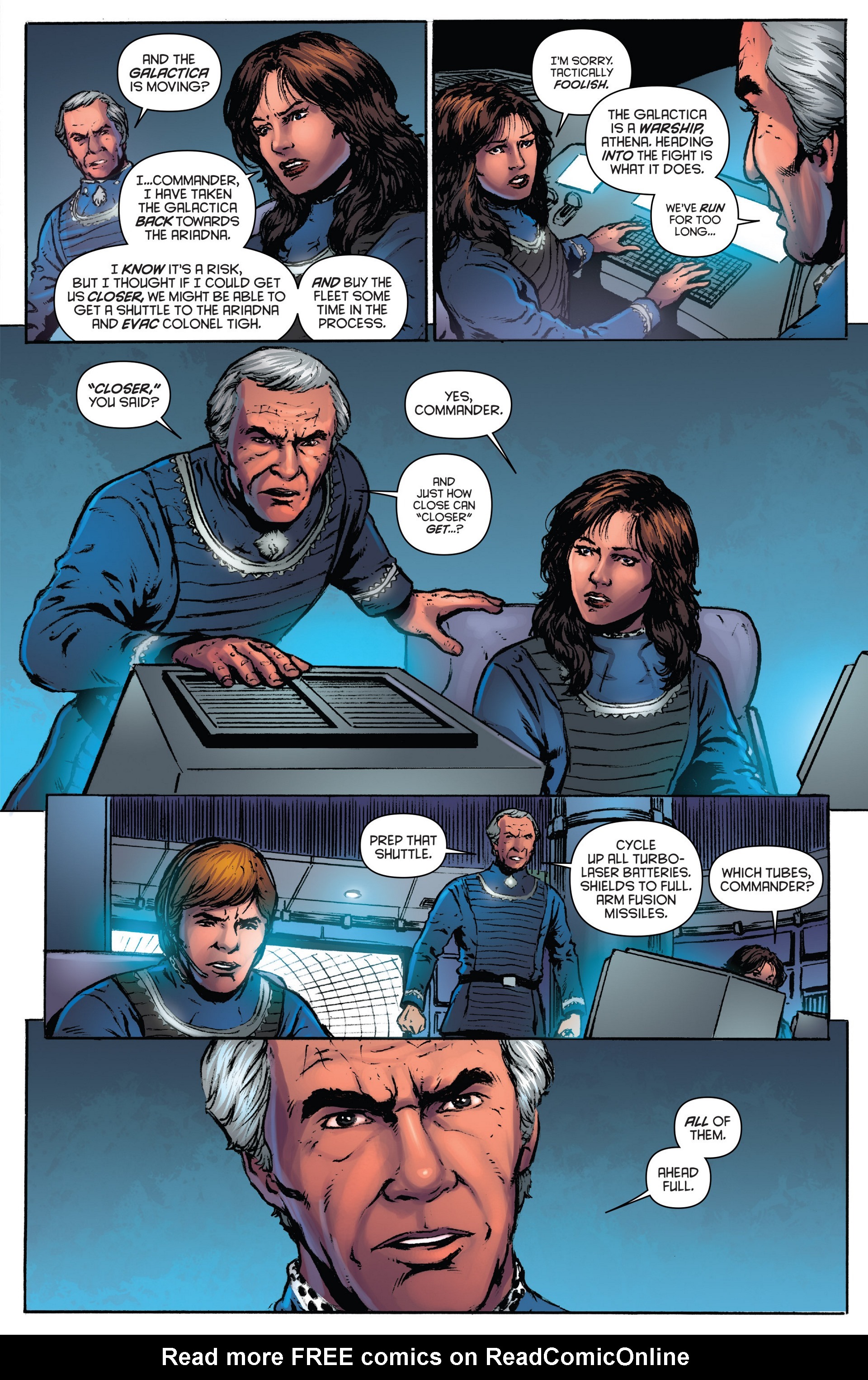 Classic Battlestar Galactica (2013) 11 Page 10