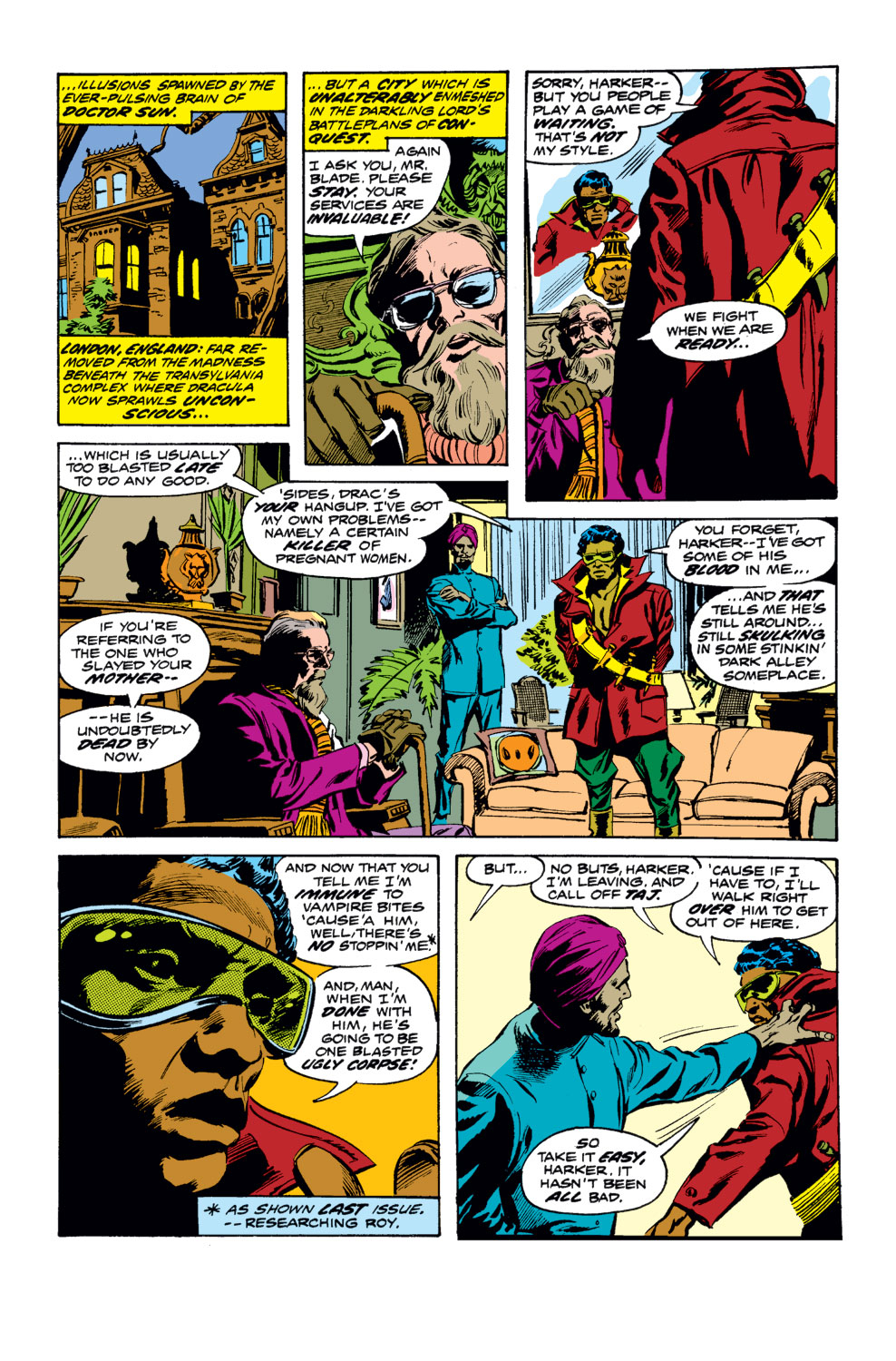 Read online Tomb of Dracula (1972) comic -  Issue #21 - 8