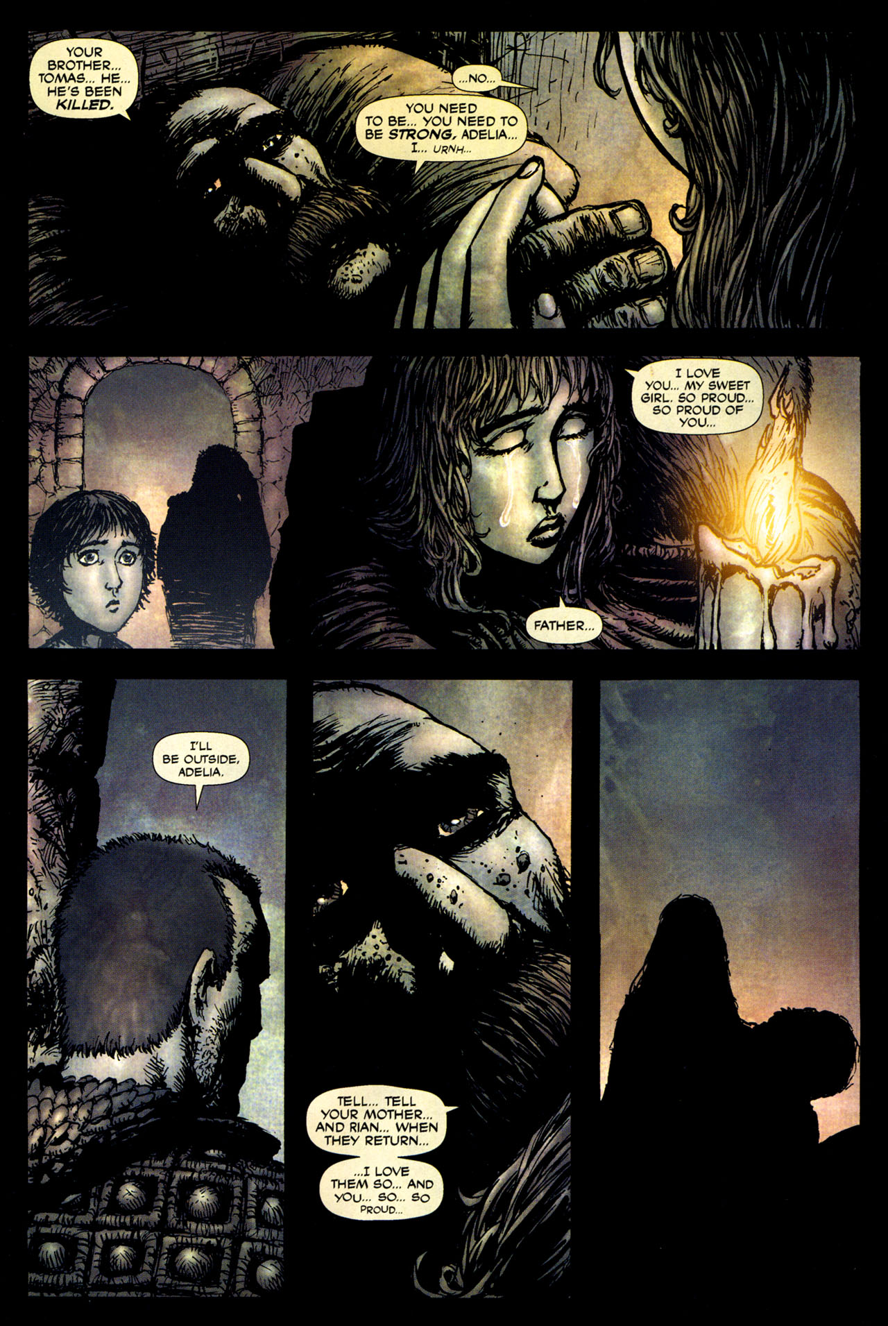 Read online Frank Frazetta's Death Dealer comic -  Issue #3 - 7