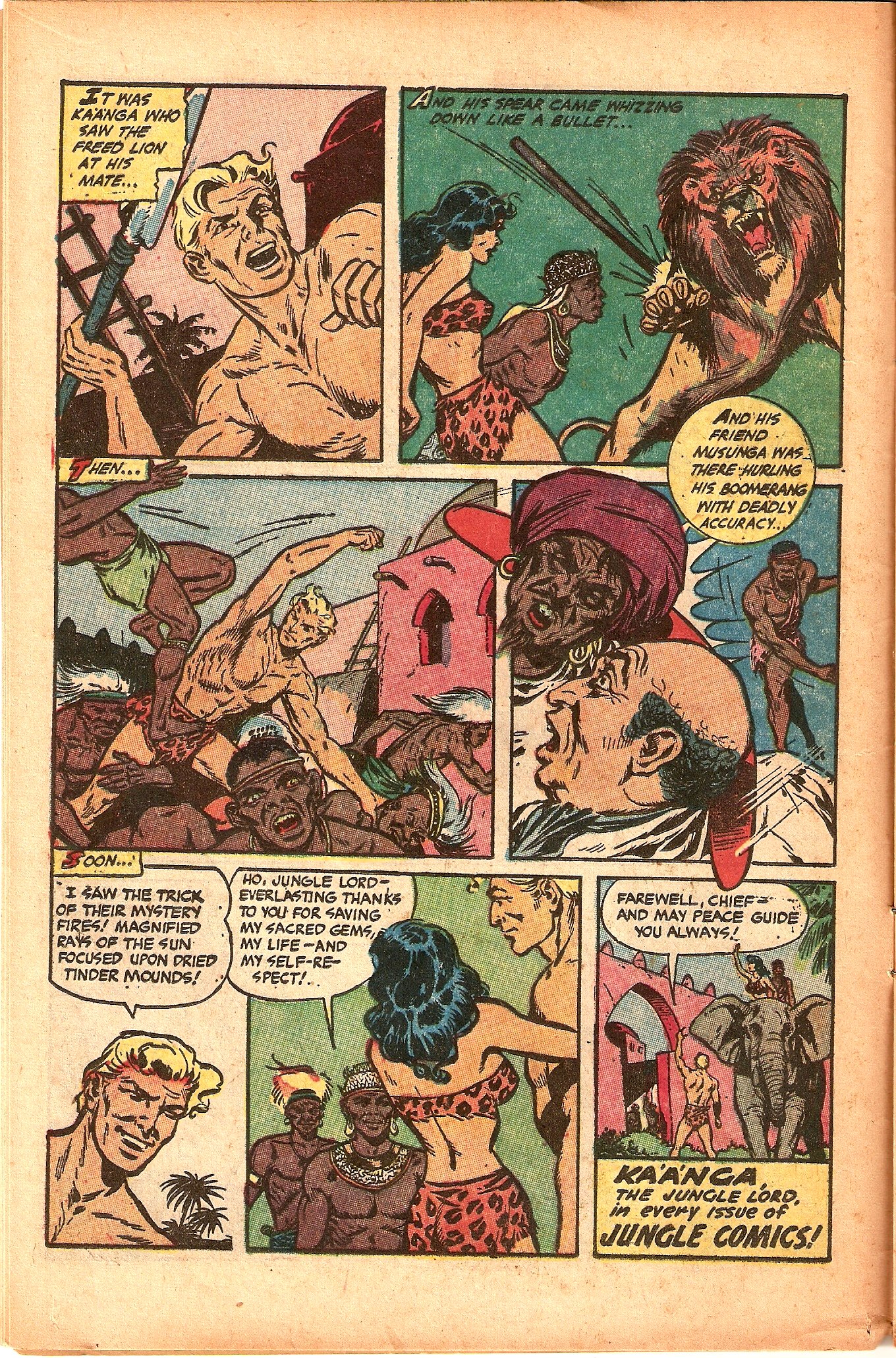 Read online Jungle Comics comic -  Issue #154 - 12