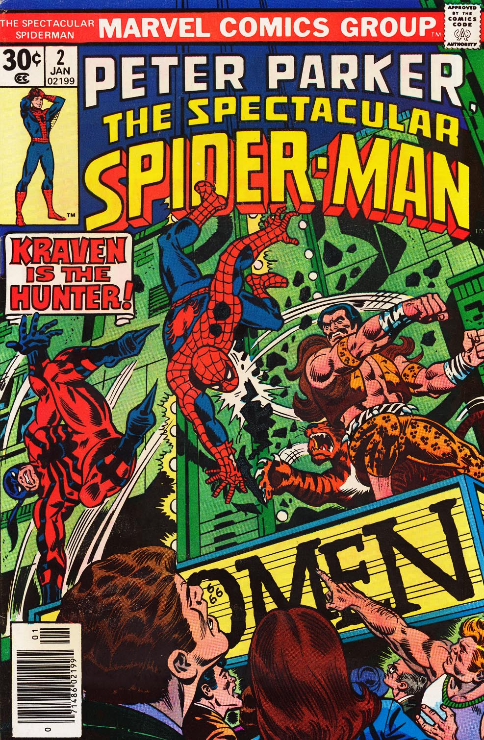 Read online The Spectacular Spider-Man (1976) comic -  Issue #2 - 1