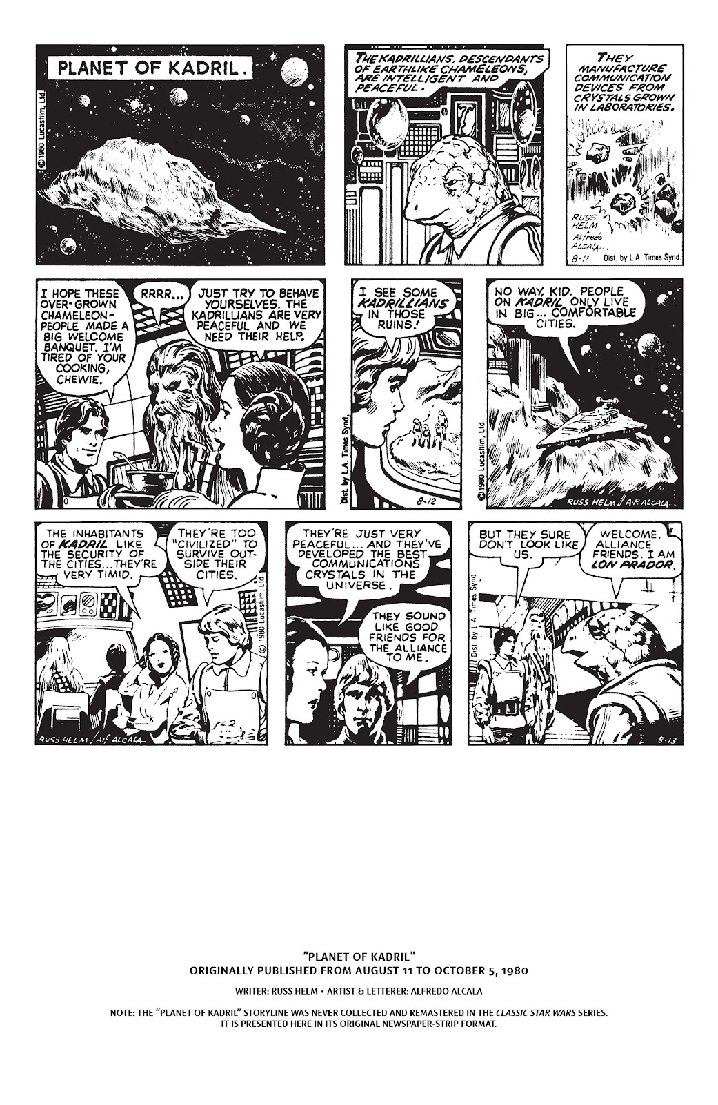 Read online Star Wars Legends: The Newspaper Strips - Epic Collection comic -  Issue # TPB (Part 3) - 81