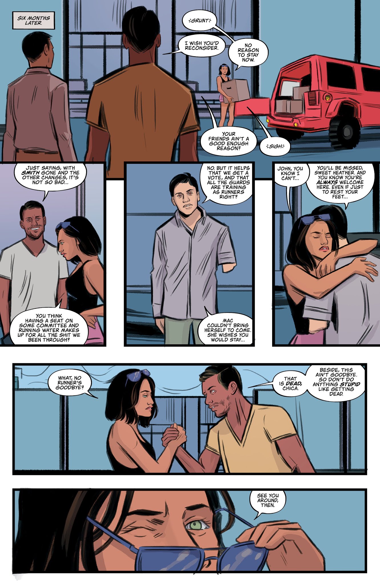 Read online The Wilds comic -  Issue #5 - 30