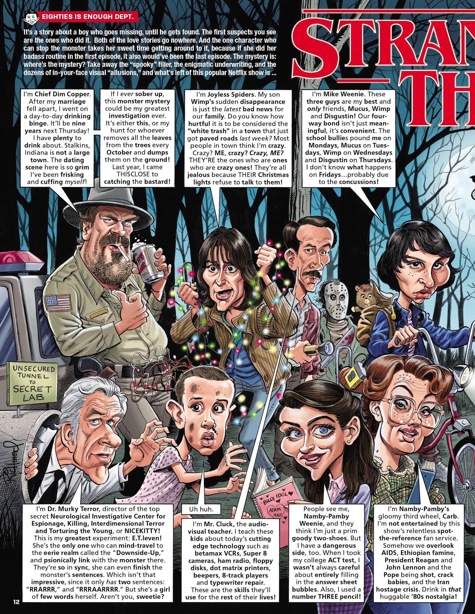 Read online MAD comic -  Issue #548 - 14