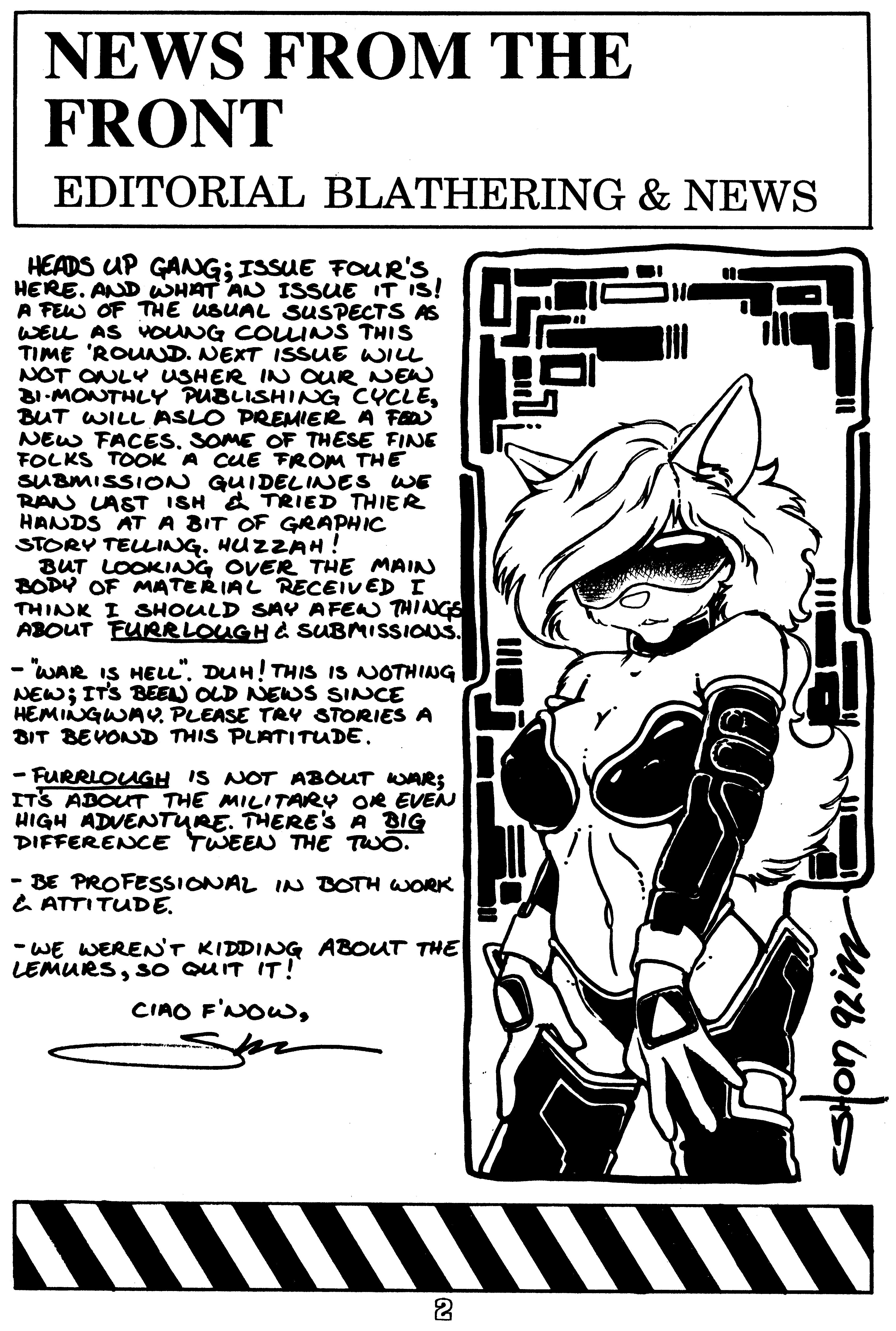 Read online Furrlough comic -  Issue #4 - 4